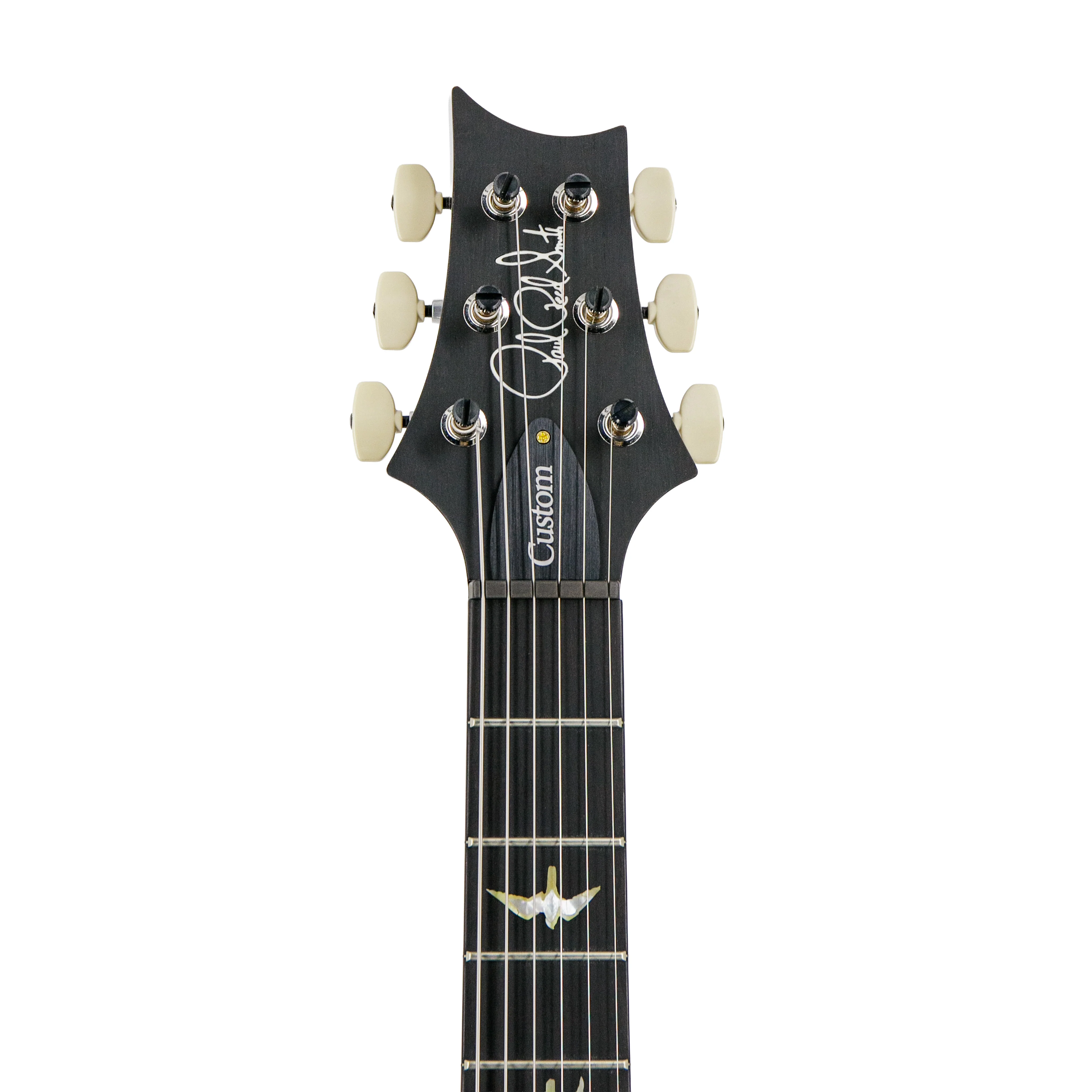 PRS Swee Lee Exclusive Wood Library Custom 24 10 Top Flame Guitar, Copperhead Burst w/Fire Red Burst & Back - Image 7