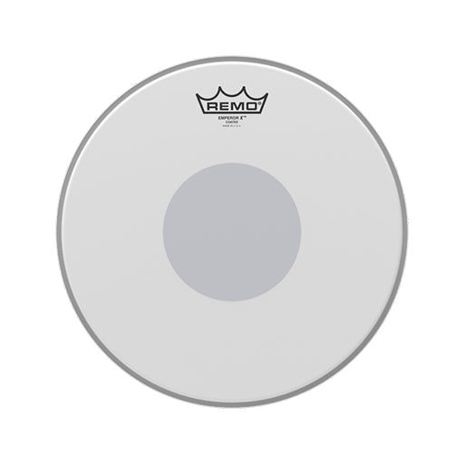 Remo BX-0112-10 12inch Batter Emperor X Coated Black Dot Bottom Drum Head