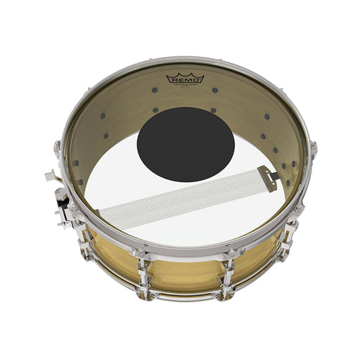 Remo CS-1318-10 18inch Controlled Sound Black Dot On Top Clear Bass Drum Head - Image 4