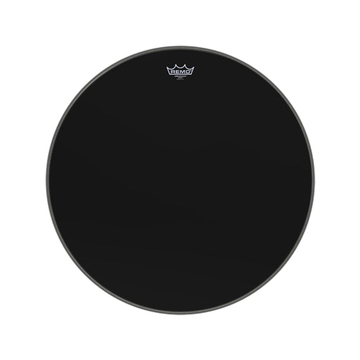 Remo ES-1026-00 26inch Bass Ambassador Ebony Drum Head