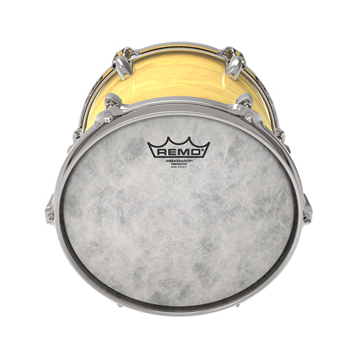 Remo FA-1524-00 24inch Ambassador Fiberskyn Bass Drum Head - Image 3
