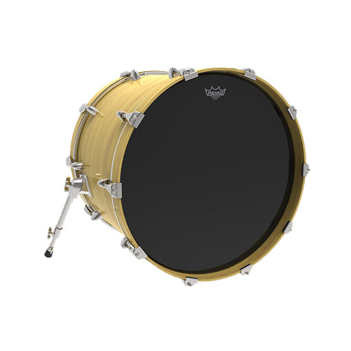 Remo P3-1016-ES 16inch Powerstroke 3 Ebony Bass Drum Head - Image 2