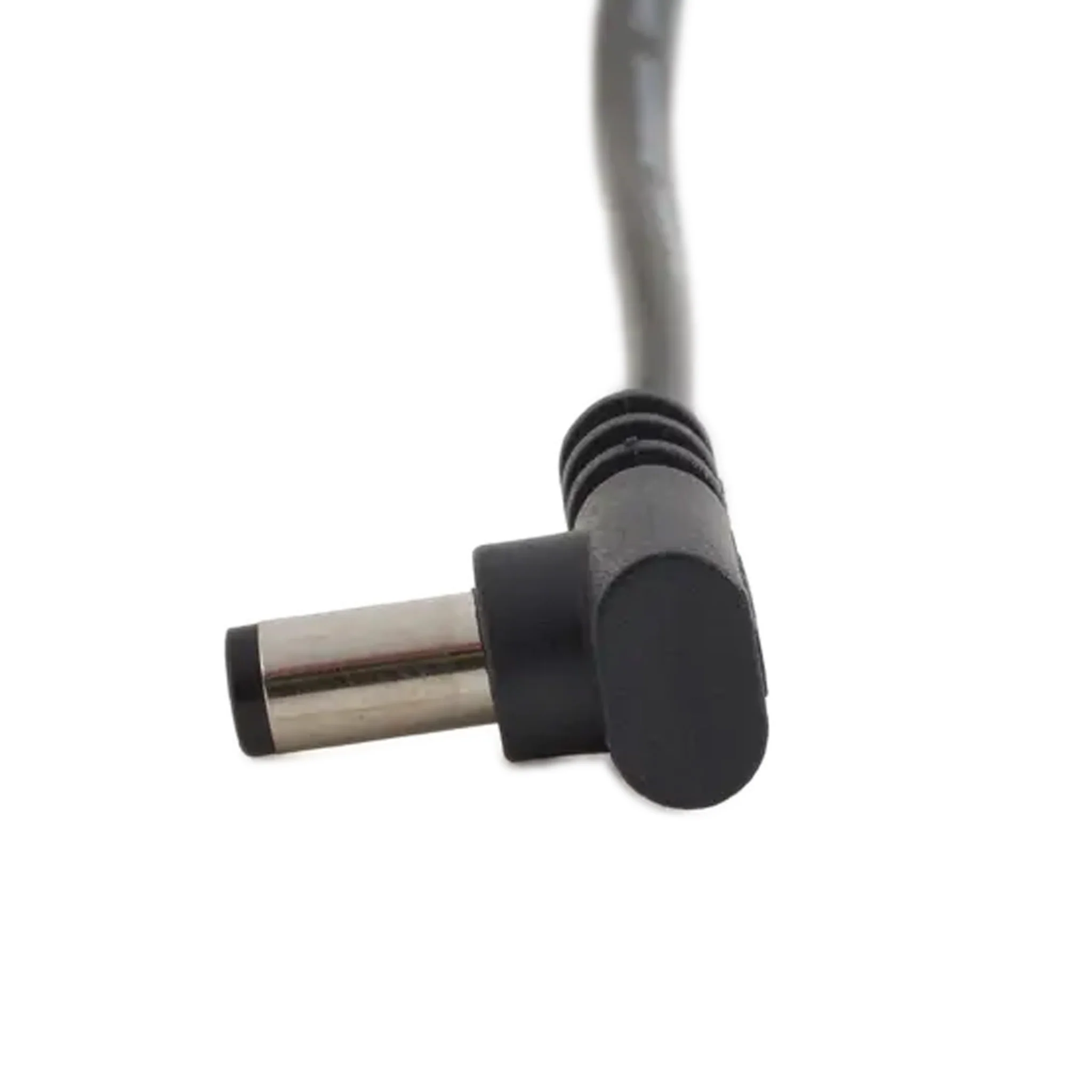 RockBoard by Warwick Flat Power Cable, Angled / Angled, 30 cm, Black - Image 3