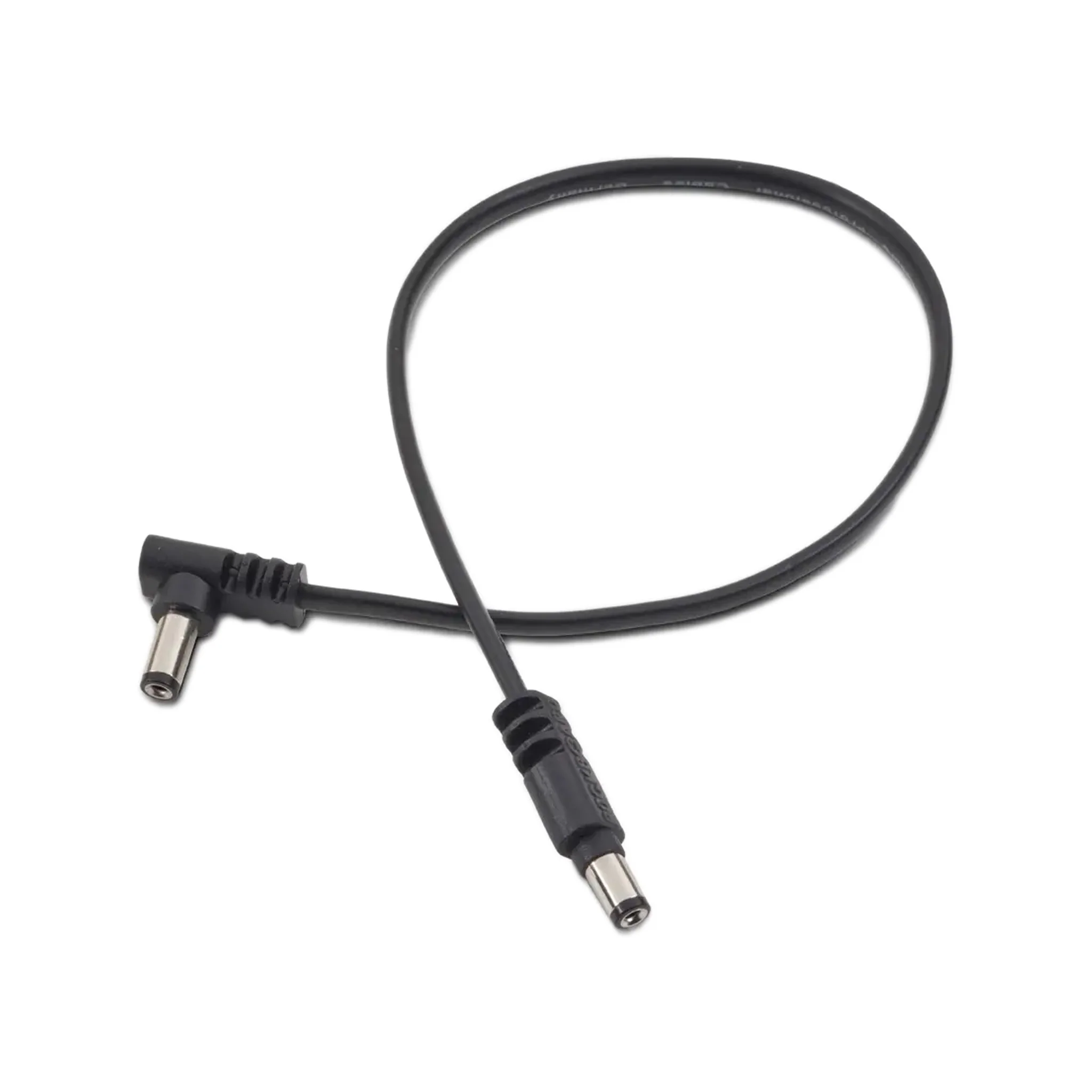 RockBoard by Warwick Flat Power Cable, Angled / Angled, 30 cm, Black - Image 5