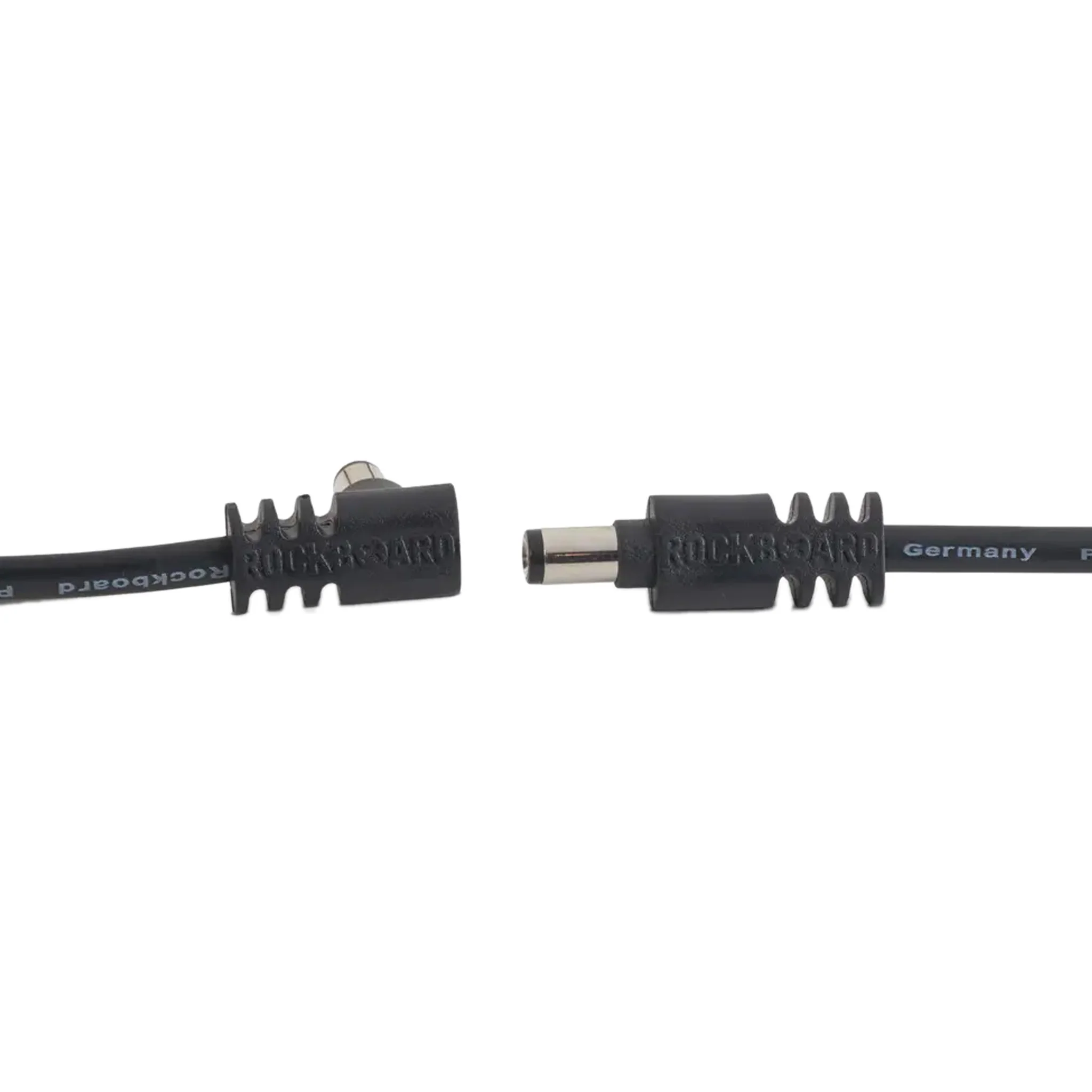 RockBoard by Warwick Flat Power Cable, Angled / Angled, 60 cm, Black - Image 4