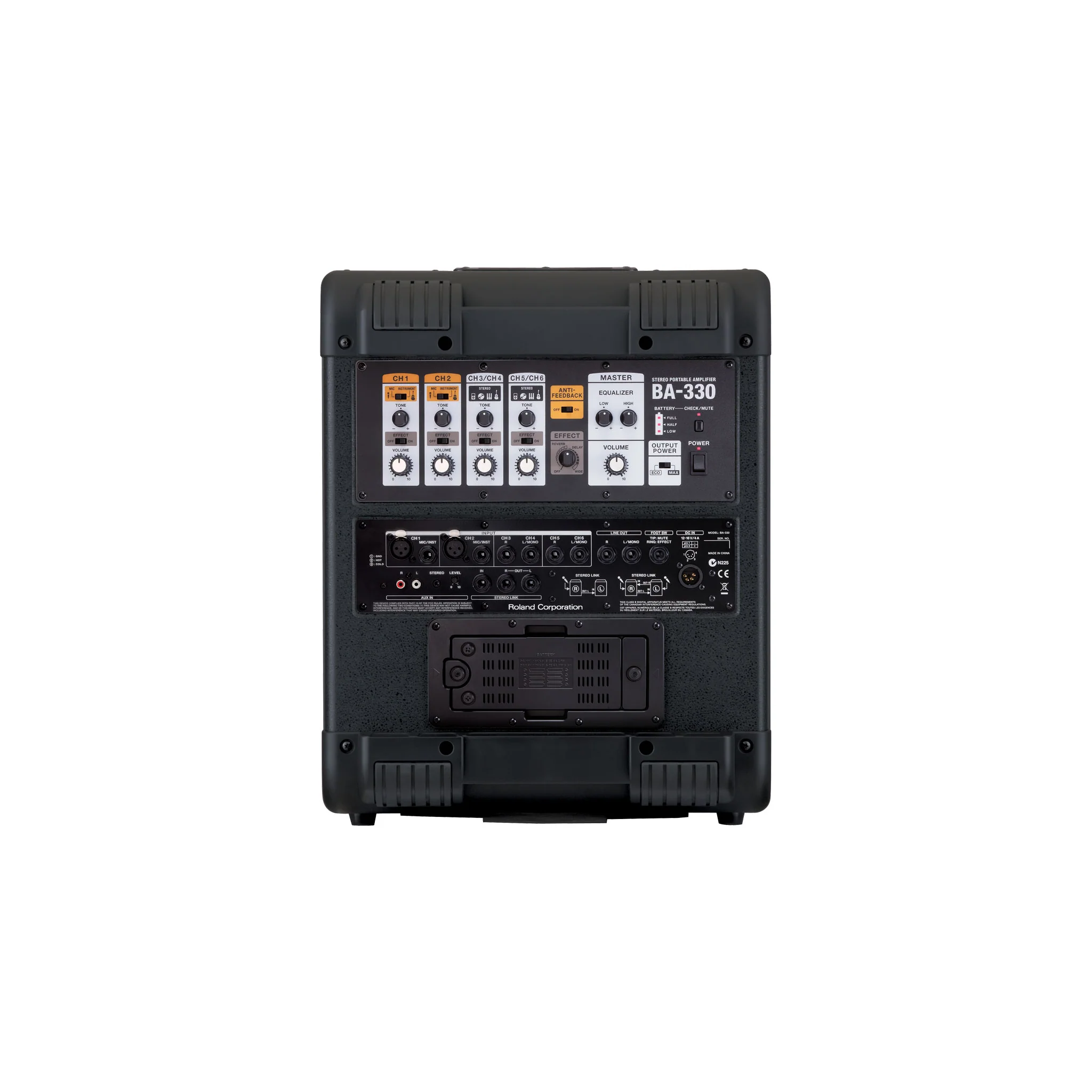 Roland BA-330 Stereo Portable Amplifier - Image 3