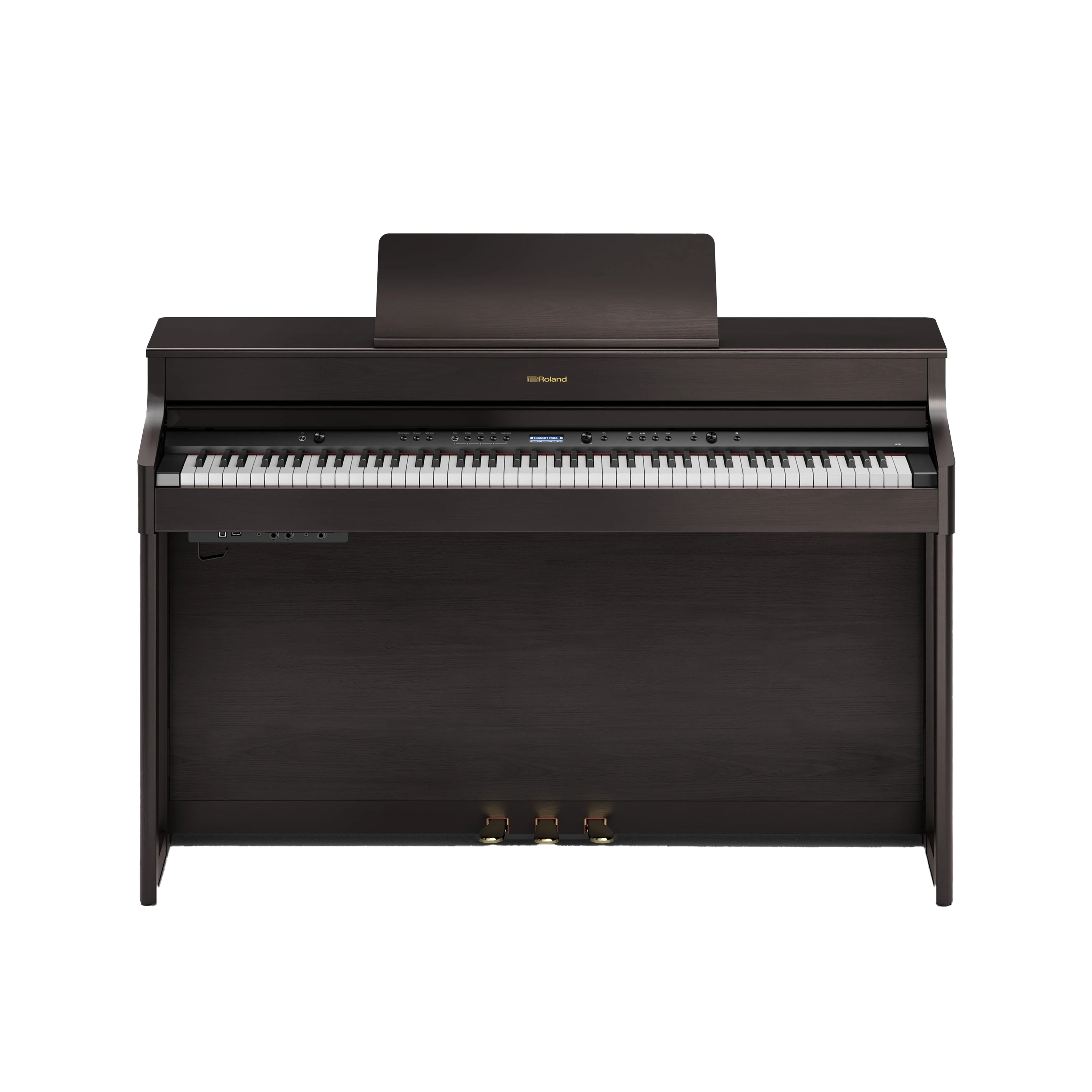 Roland HP702 Digital Piano w/Stand, Dark Rosewood - Image 2