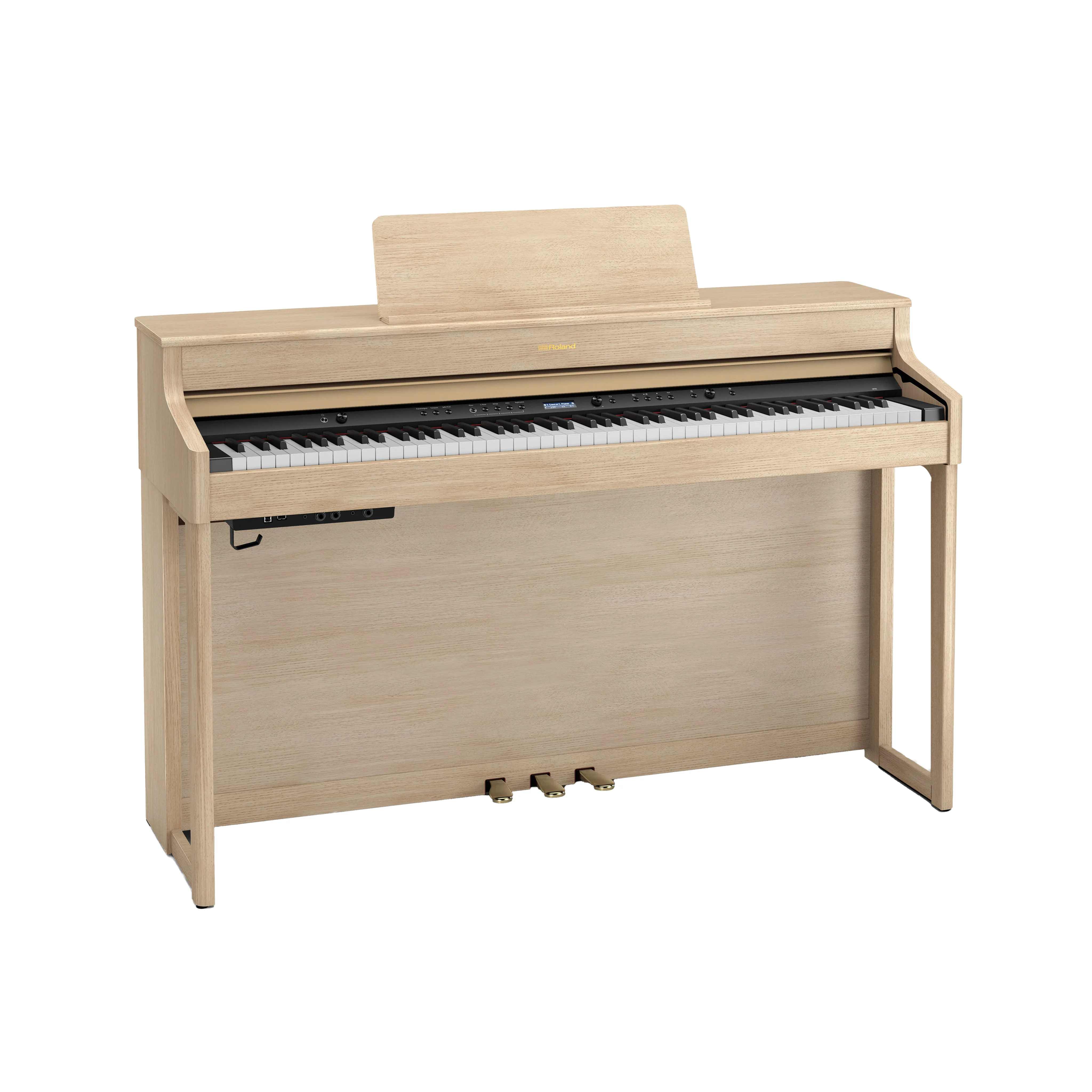 Roland HP702 Digital Piano w/Stand, Light Almond