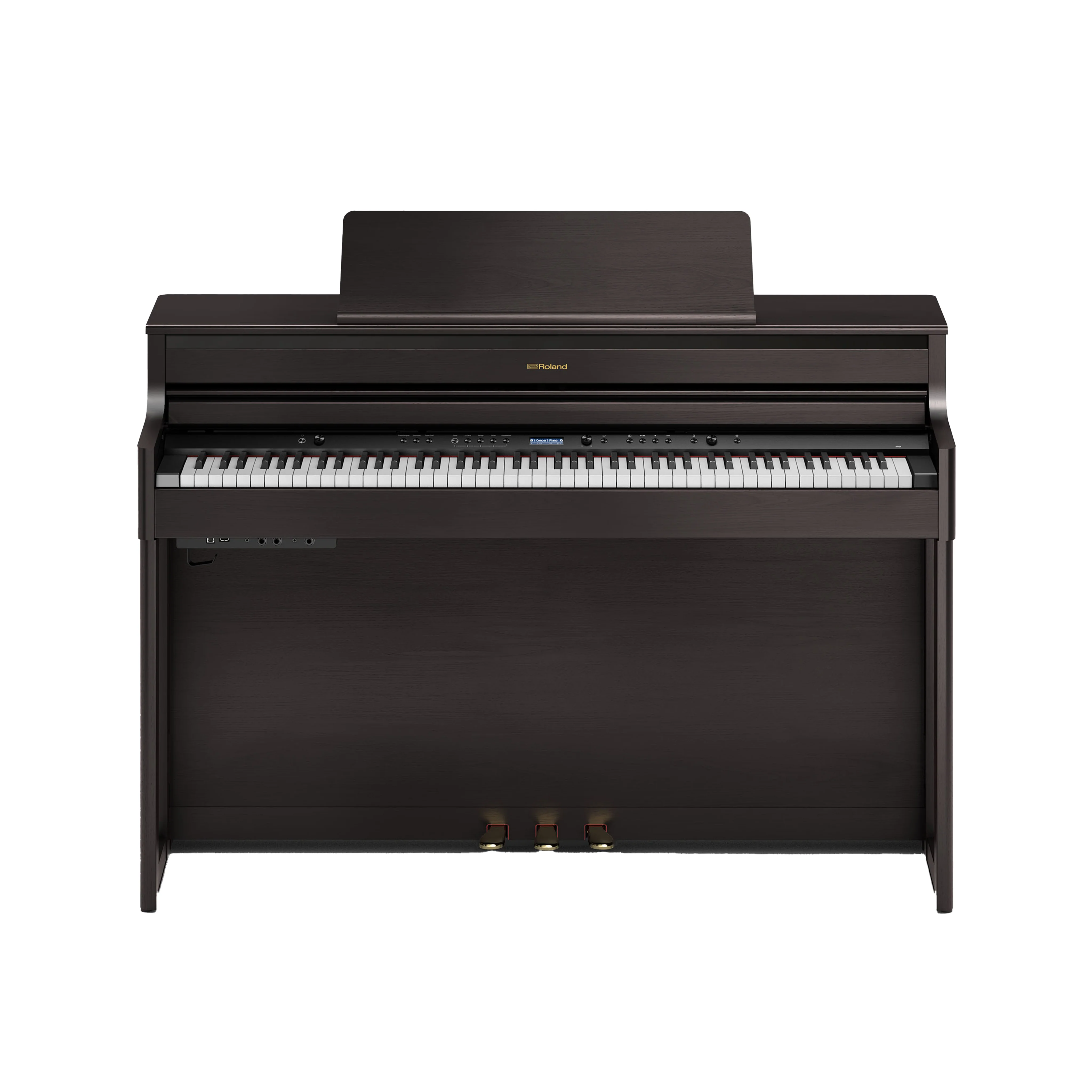 Roland HP704 Digital Piano w/Stand, Dark Rosewood - Image 2