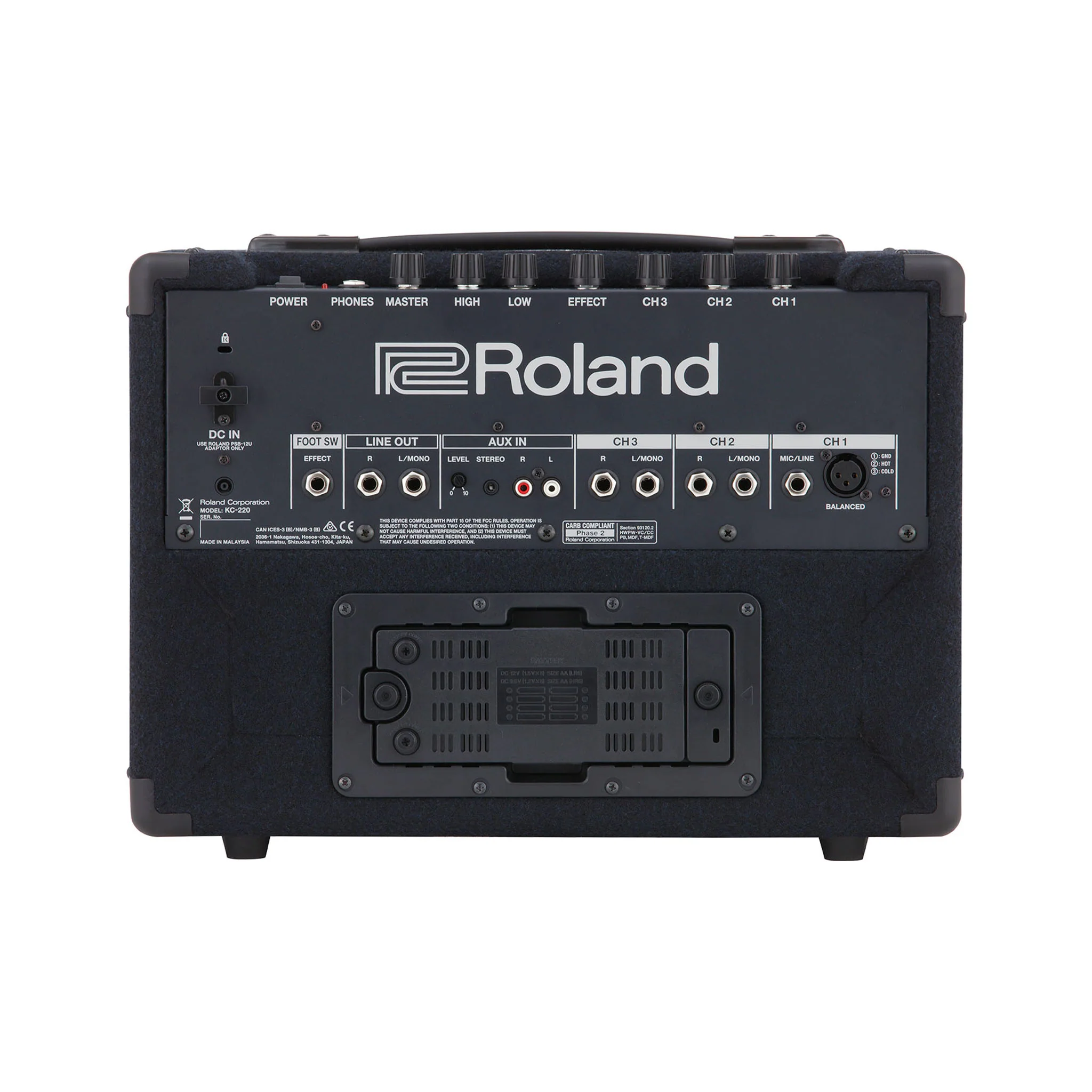 Roland KC-220 - 30W 2x6.5 Keyboard Amplifier - Image 4