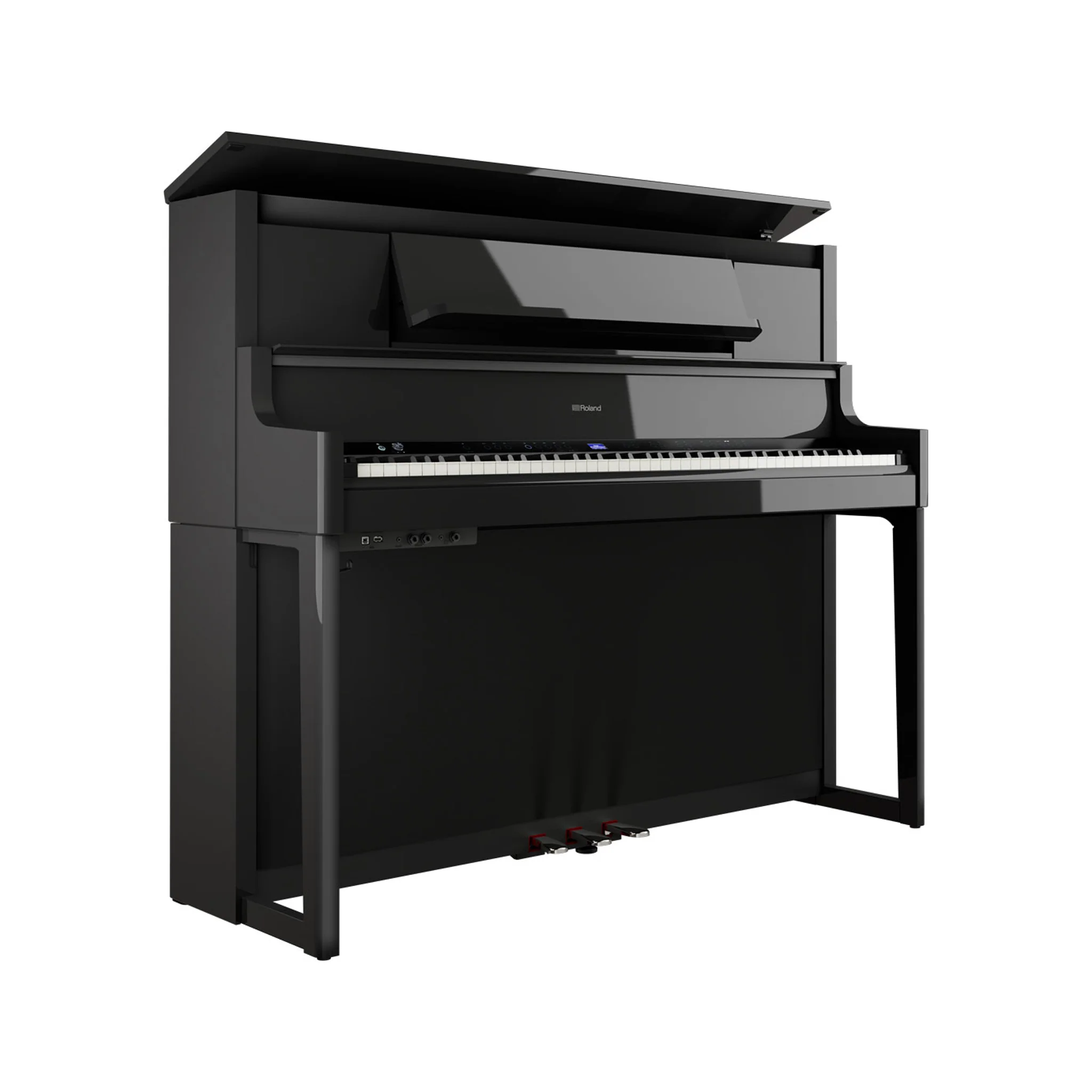 Roland LX-9 Digital Piano w/Stand, Polished Ebony - Image 2