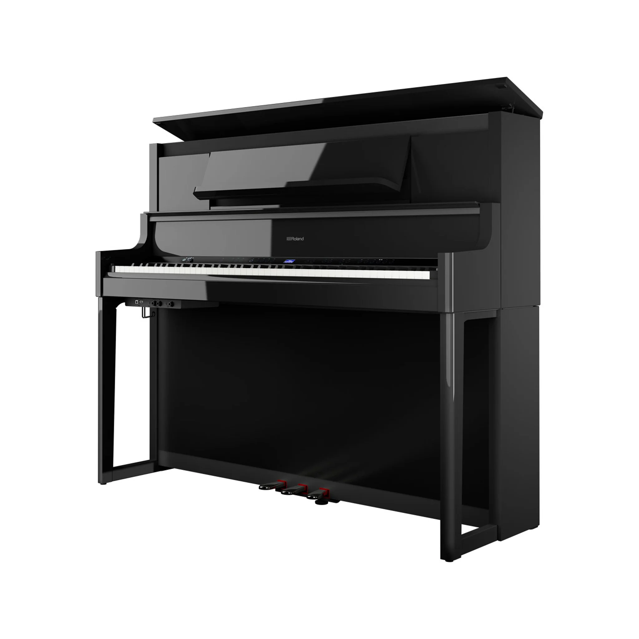 Roland LX-9 Digital Piano w/Stand, Polished Ebony - Image 3