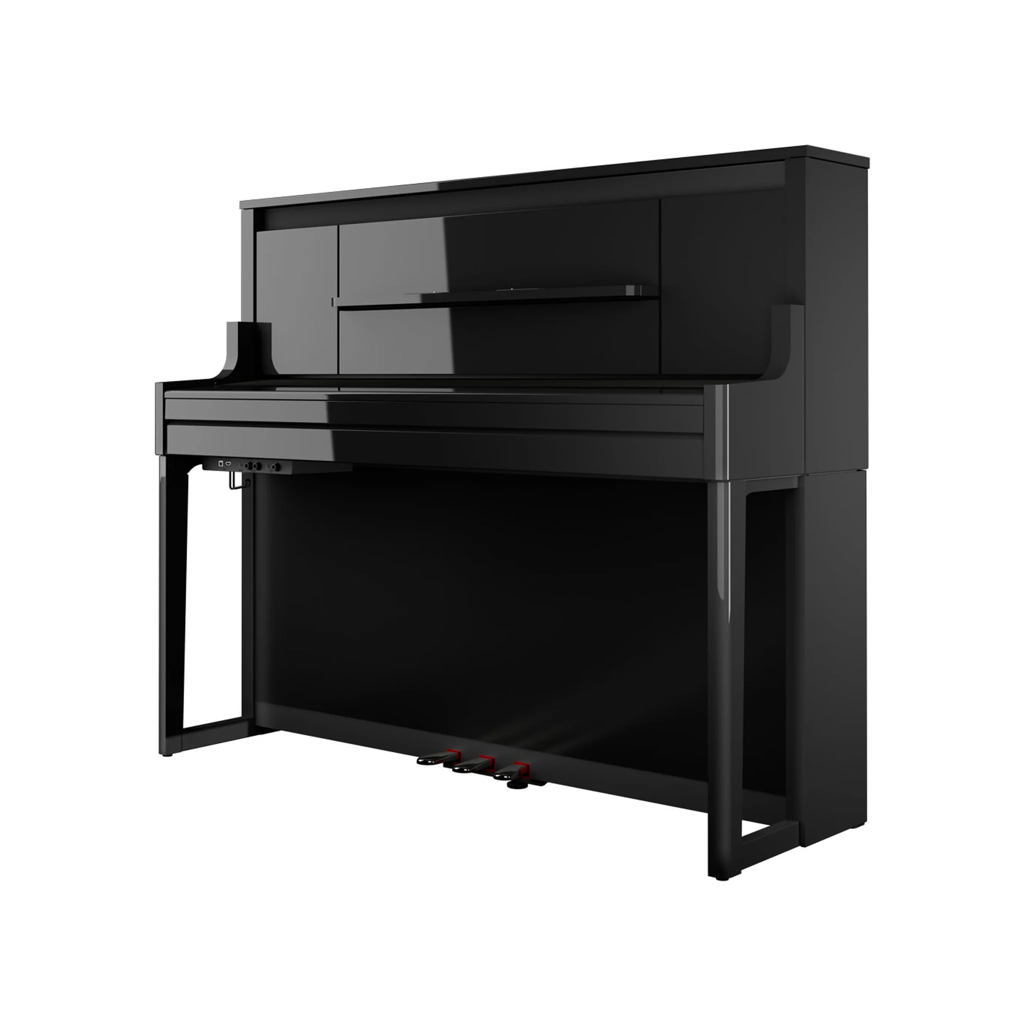 Roland LX-9 Digital Piano w/Stand, Polished Ebony - Image 5