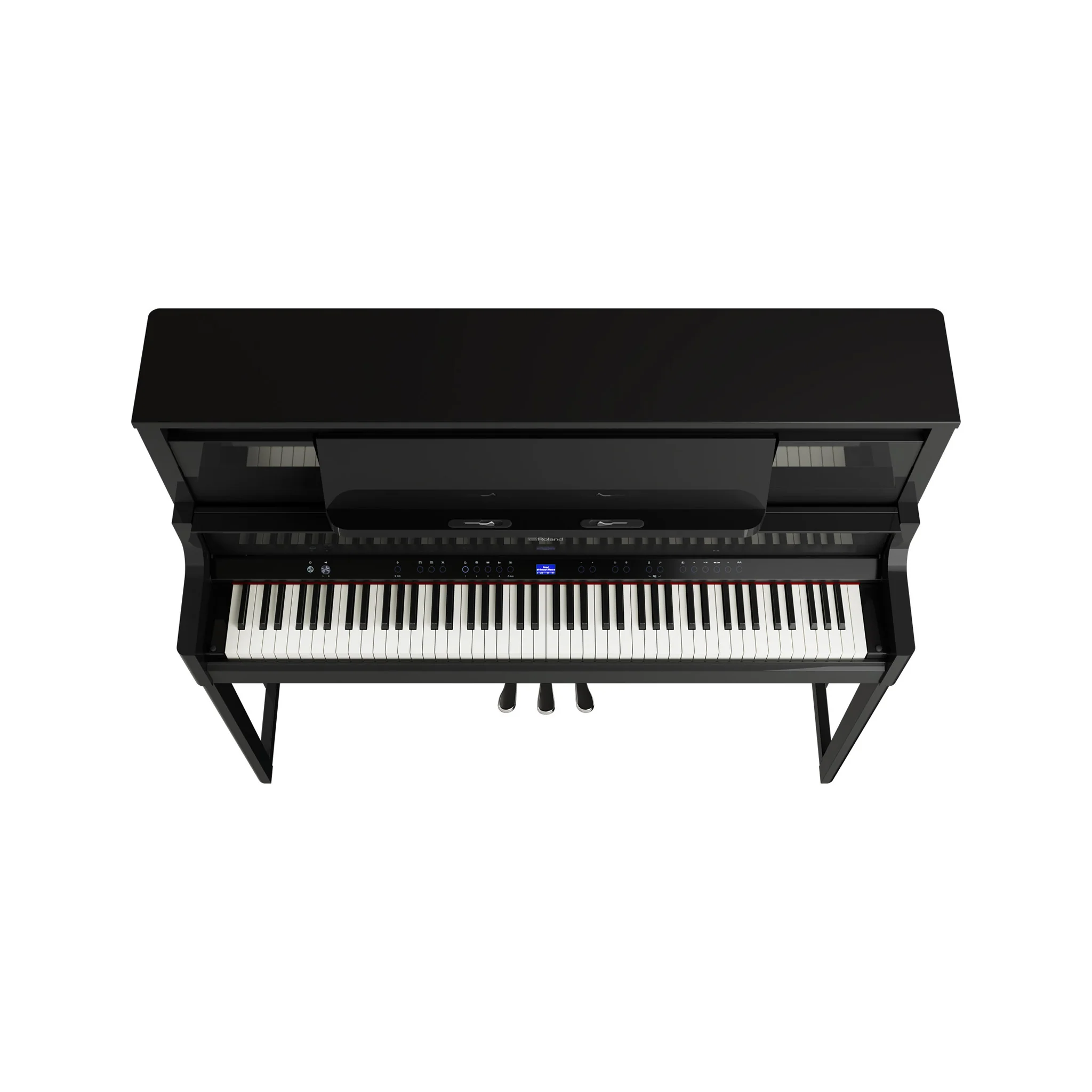 Roland LX-9 Digital Piano w/Stand, Polished Ebony - Image 6