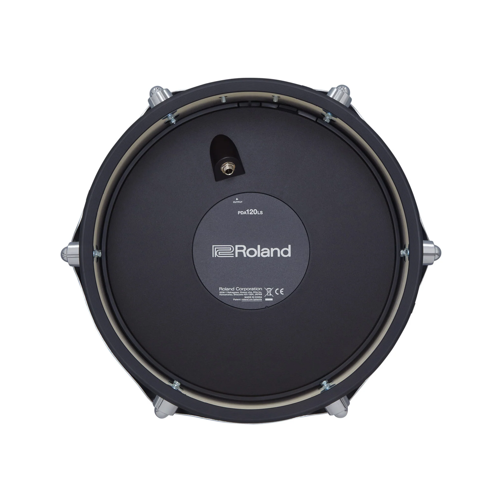 Roland PDA120LS-BK 12-inch Electronic Snare Drum Pad, Black - Image 2