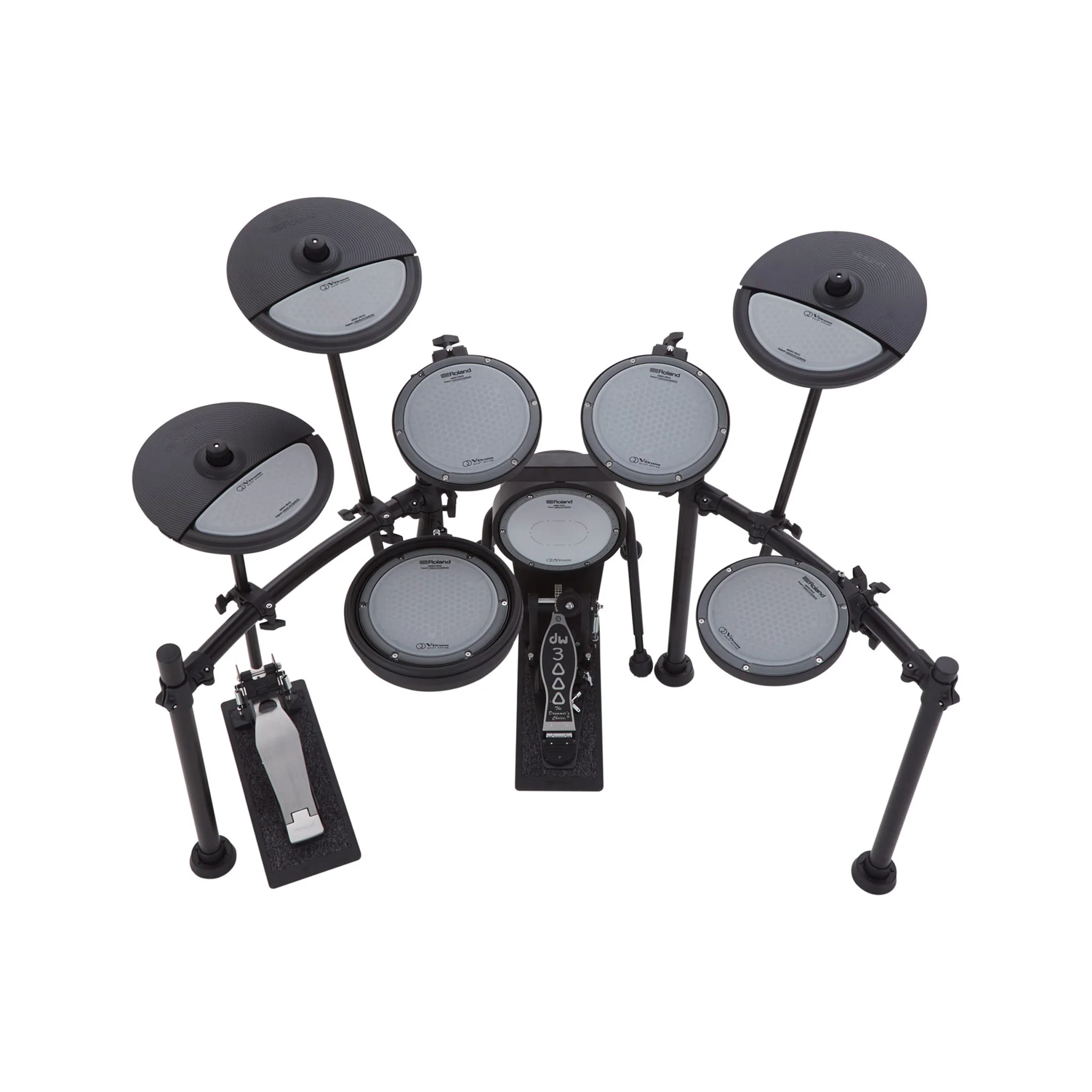 Roland V-Drums VQD106 Quiet Design Electronic Drum Pads with TD-17 Module - Image 3