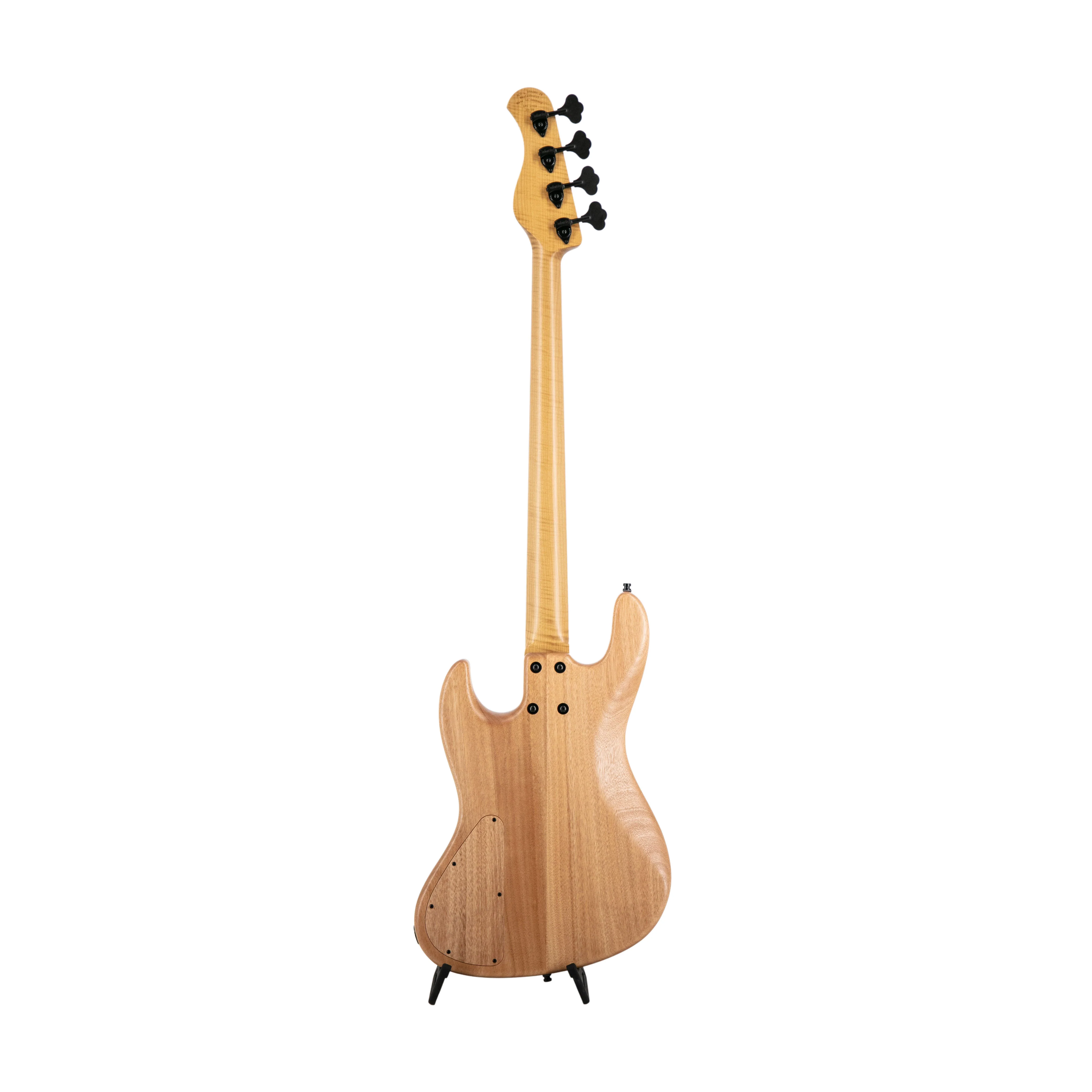 Sadowsky LTD 2024 MasterBuilt 21-Fret 4-String M/J Bass, Natural Transparent Satin - Image 2