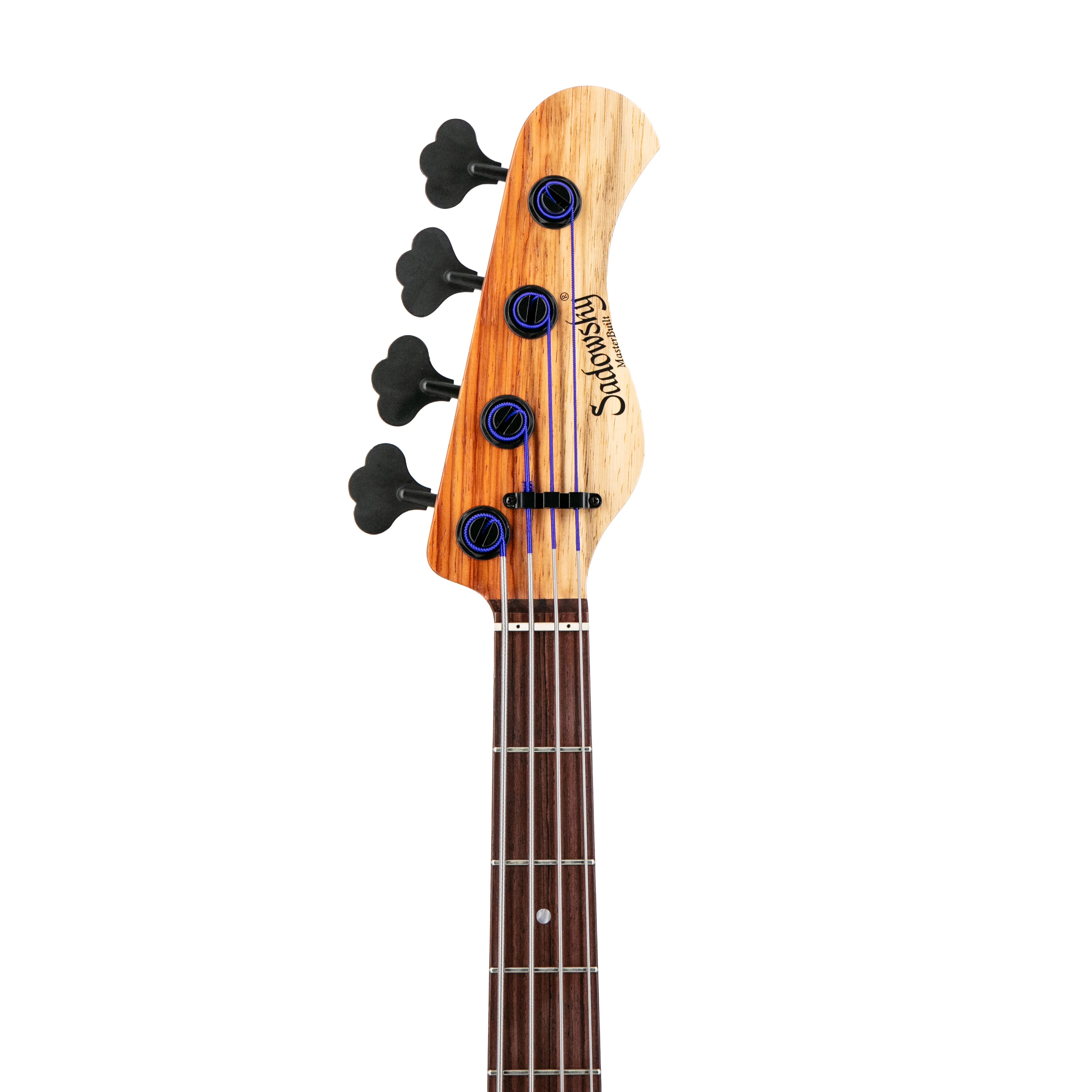Sadowsky LTD 2024 MasterBuilt 21-Fret 4-String M/J Bass, Natural Transparent Satin - Image 7
