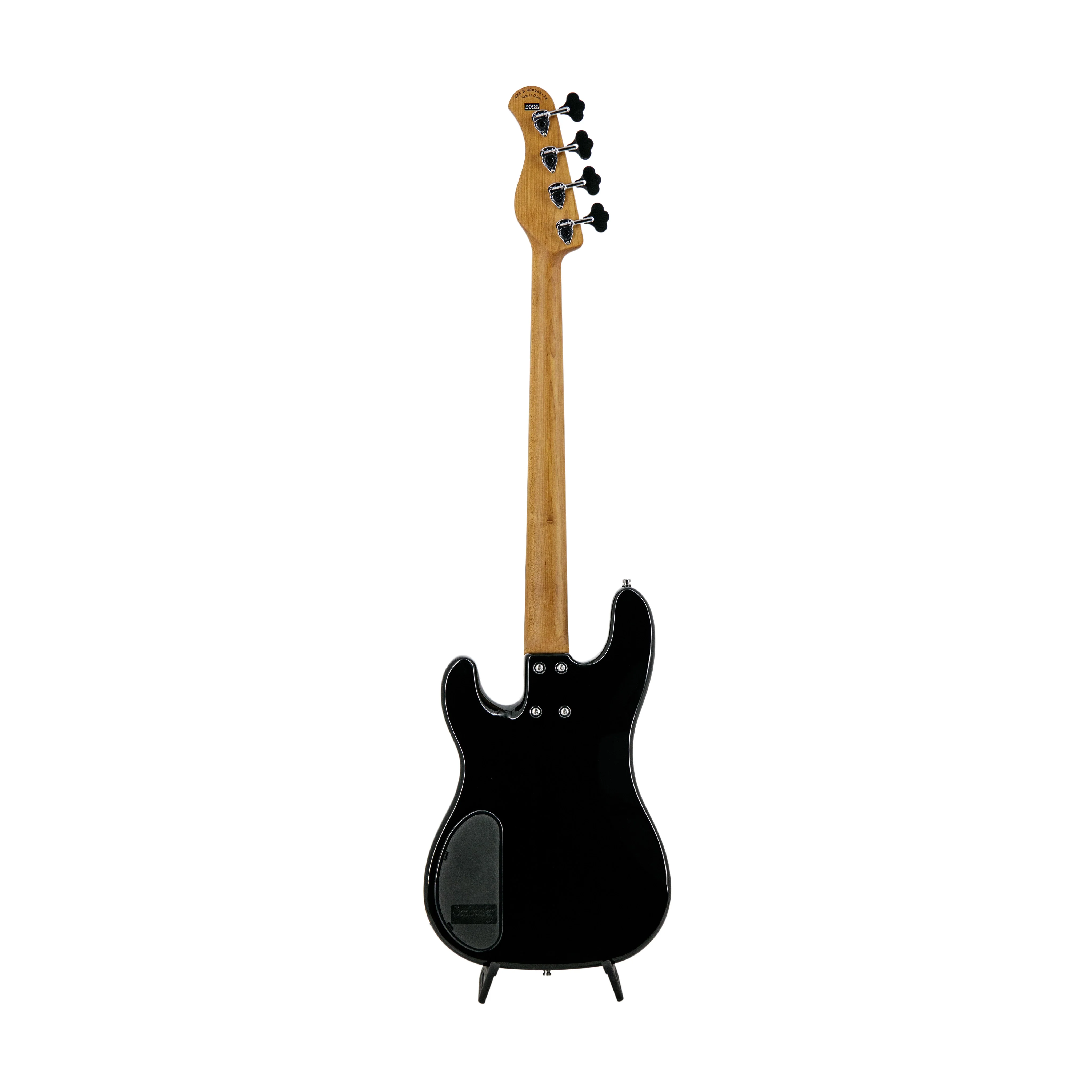 Sadowsky MetroExpress 20-Fret Ultra Vintage 4-String P Bass, Morado FB, Solid Black High Polish - Image 2