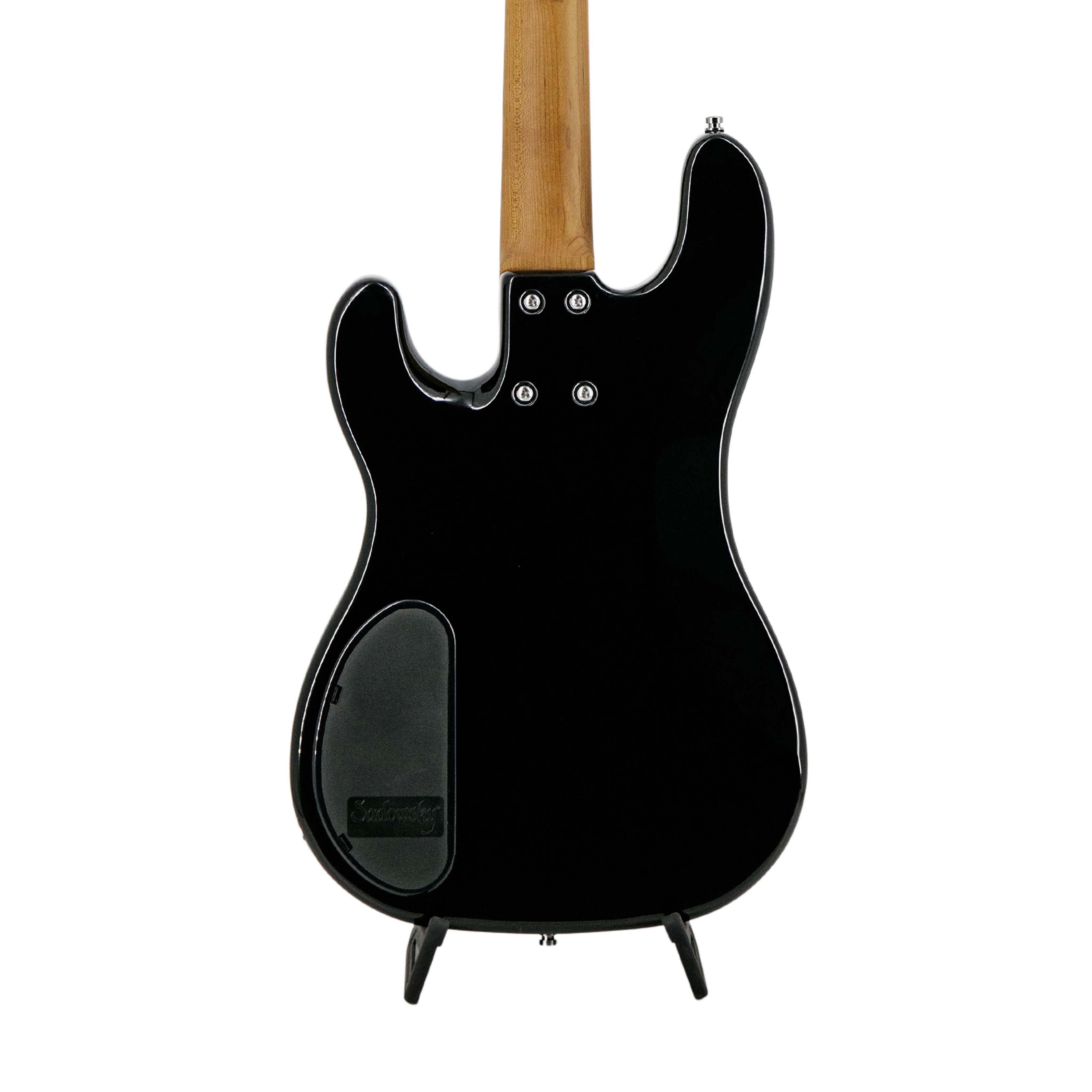 Sadowsky MetroExpress 20-Fret Ultra Vintage 4-String P Bass, Morado FB, Solid Black High Polish - Image 4