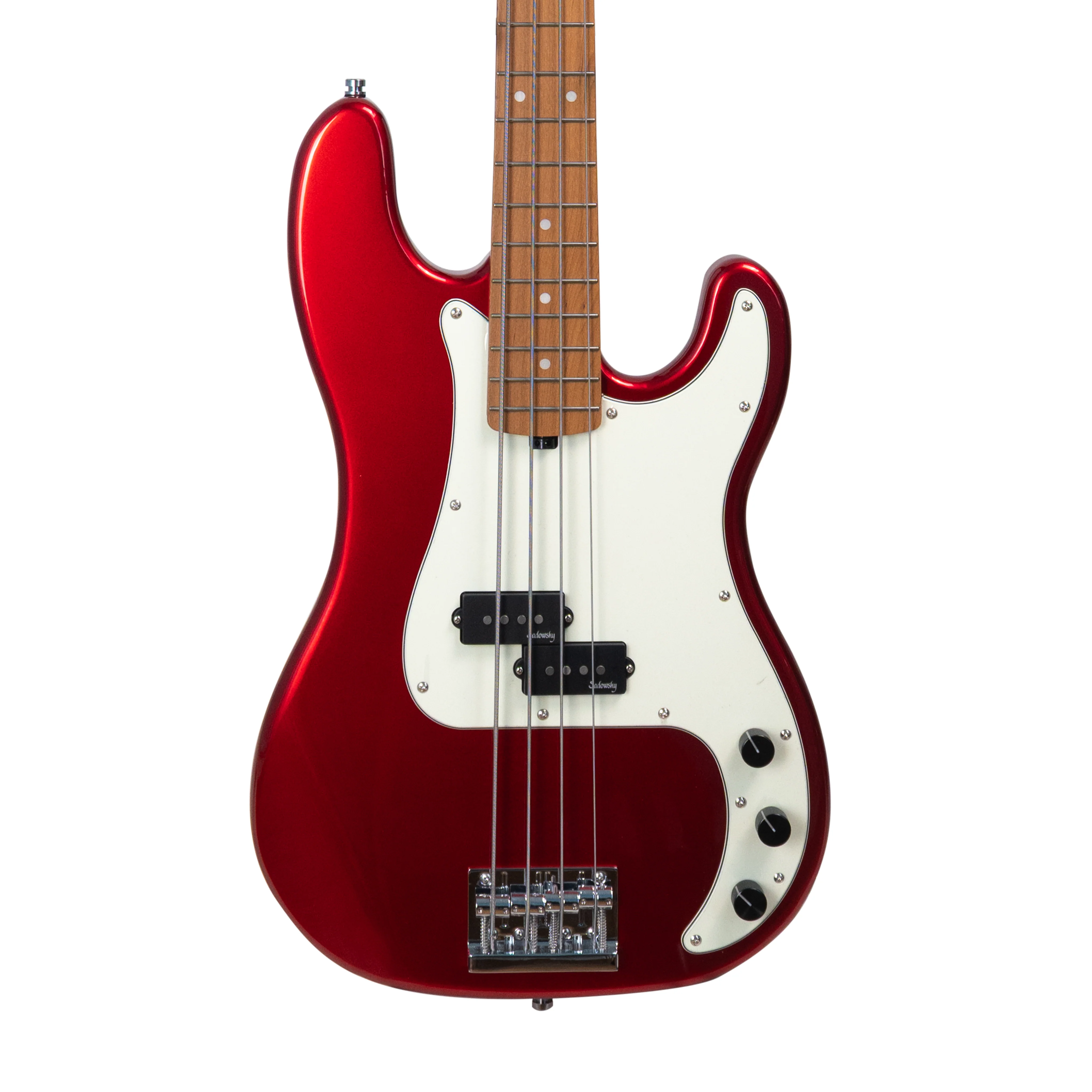 Sadowsky MetroExpress 20-Fret Ultra Vintage P Bass, Solid Candy Apple Red Metallic High Polish - Image 3
