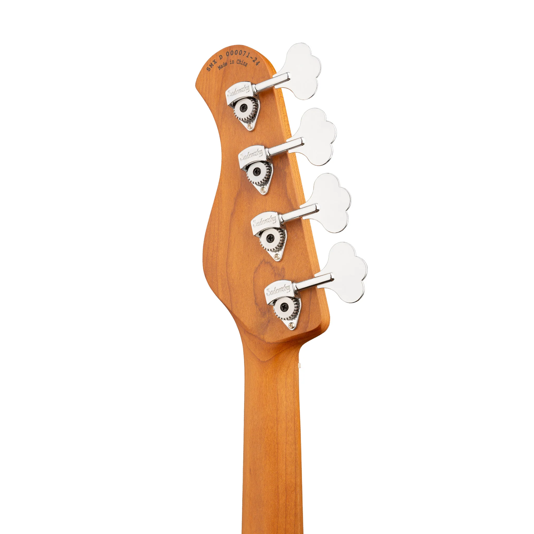 Sadowsky MetroExpress 21-Fret Hybrid 4-String P/J Bass, Roasted Maple FB, Solid Black High Polish - Image 7