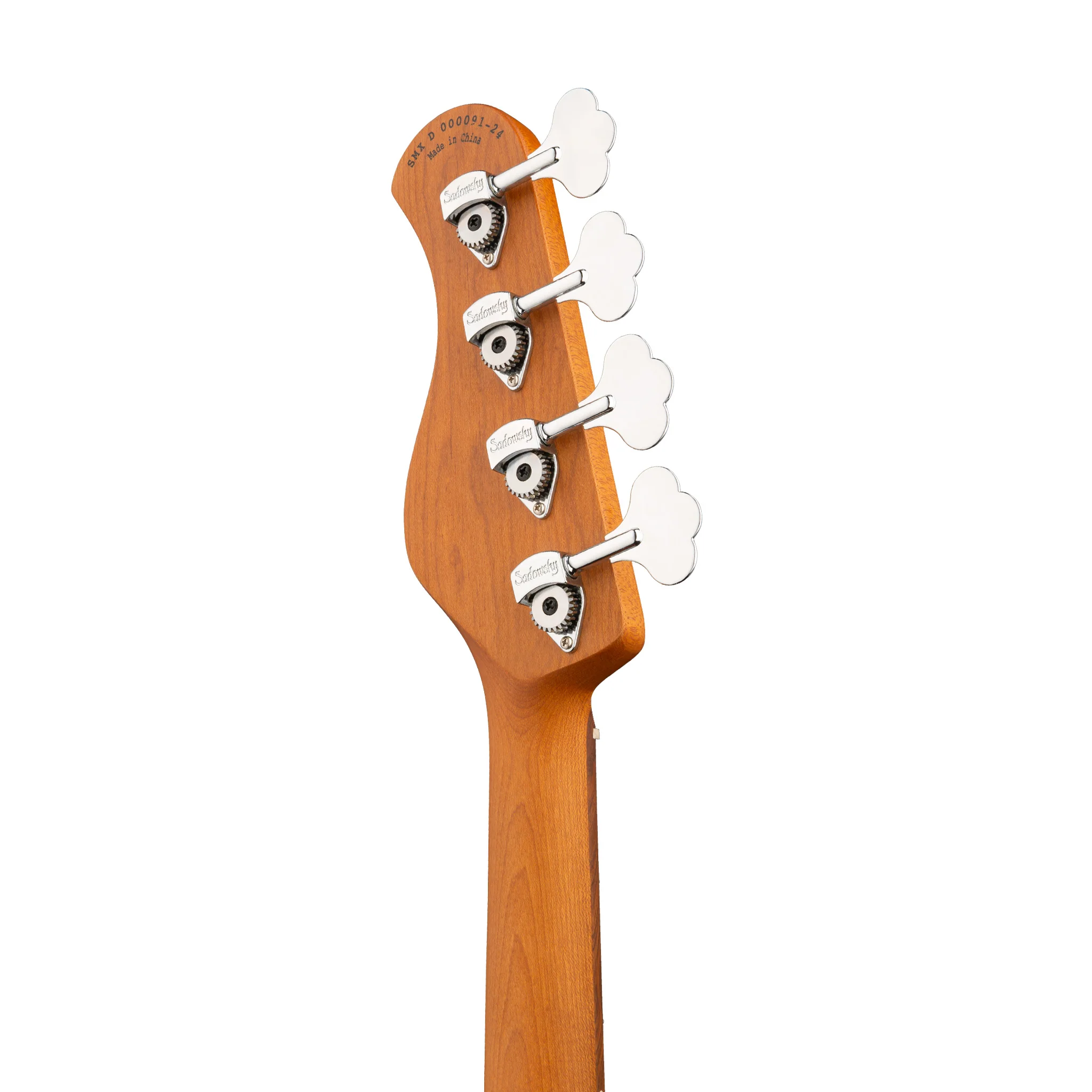 Sadowsky MetroExpress 21-Fret Hybrid 4-String P/J Bass, Solid Candy Apple Red Metallic High Polish - Image 6