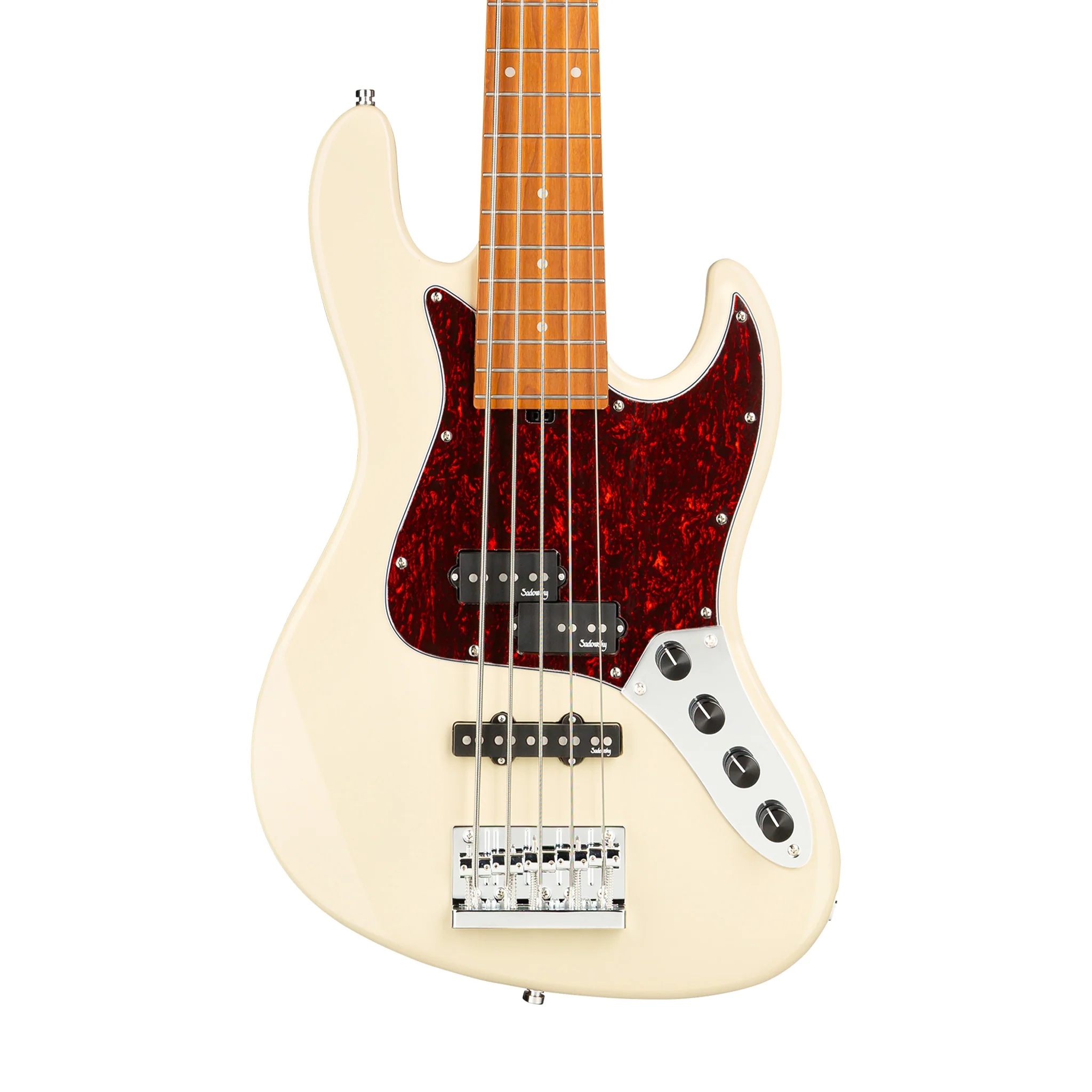 Sadowsky MetroExpress 21-Fret Hybrid 5-String P/J Bass, Solid Olympic White High Polish - Image 3