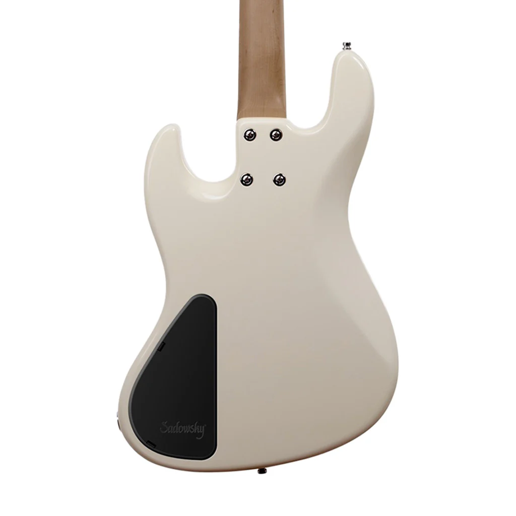 Sadowsky MetroExpress 21-fret Verdine White Artist Line 4-String Bass Guitar, PF FB, Olympic White - Image 5