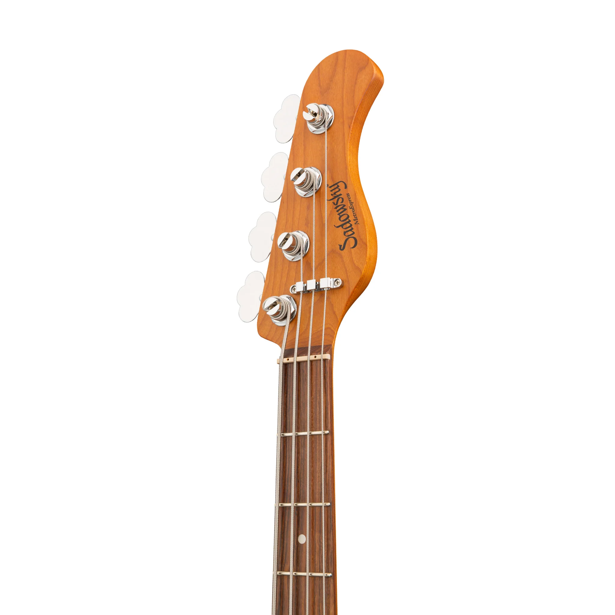 Sadowsky MetroExpress 21-Fret Vintage 4-String J/J Bass, Morado FB, Solid Olympic White High Polish - Image 6