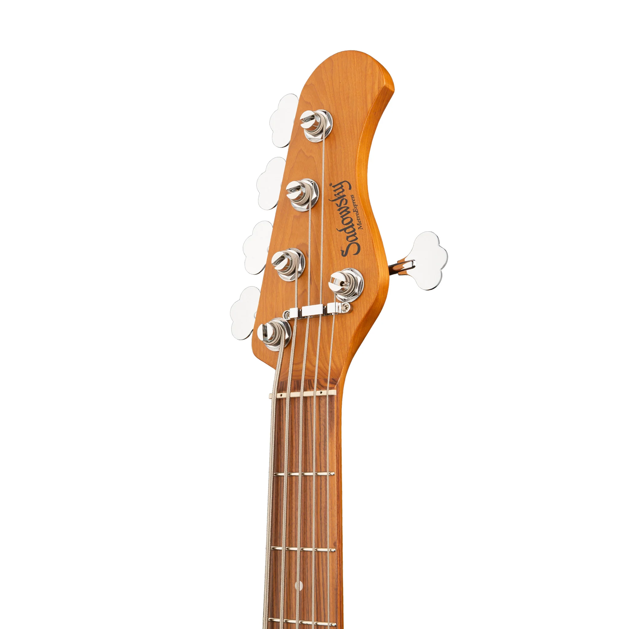 Sadowsky MetroExpress 21-Fret Vintage 5-String J/J Bass, Solid Sage Green Metallic High Polish - Image 5