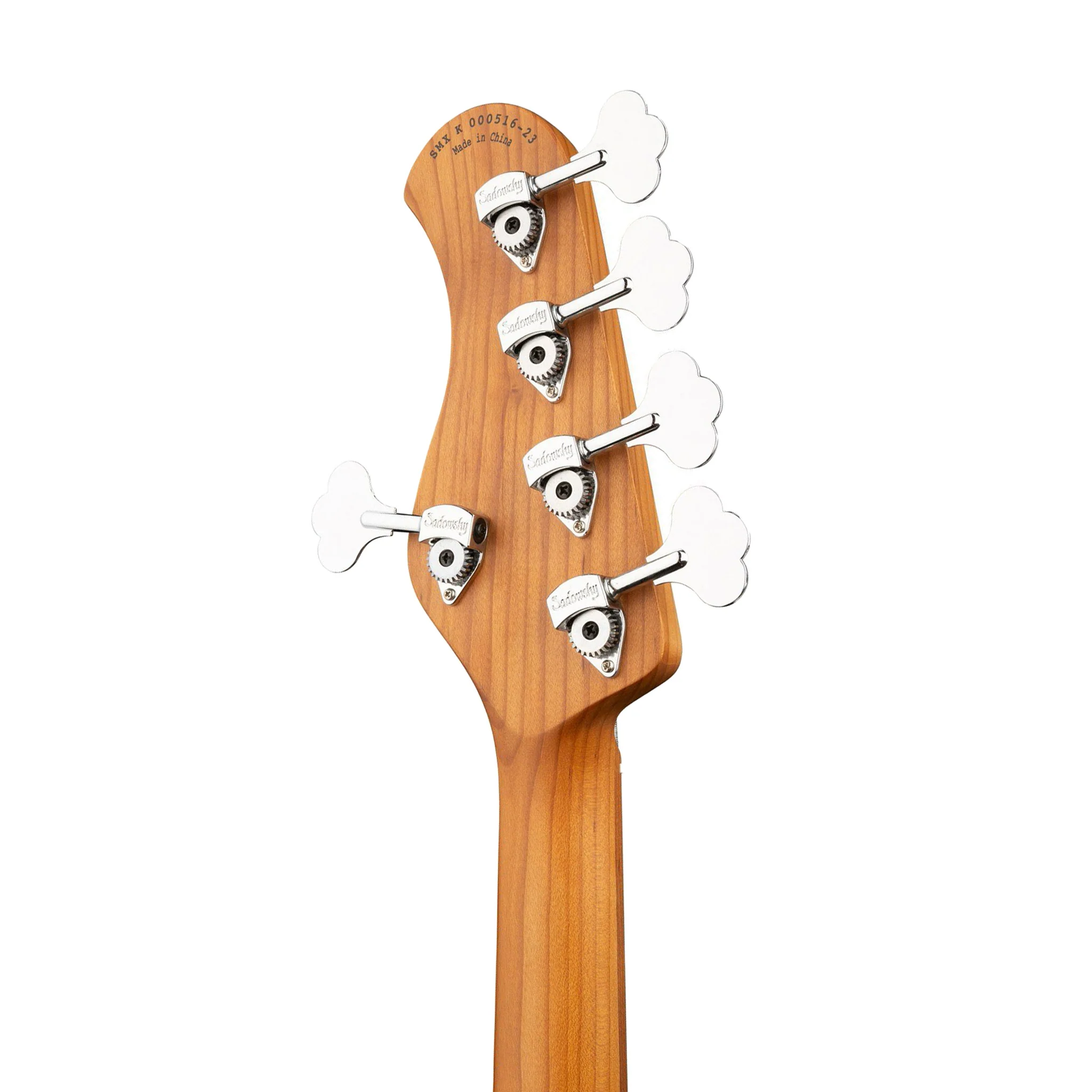 Sadowsky MetroExpress 21-Fret Vintage M/J 5-String Bass Guitar, Roasted Maple FB, Tobacco Sunburst - Image 7