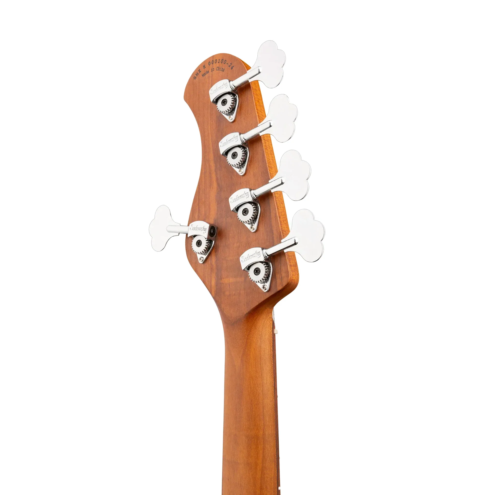 Sadowsky MetroExpress 21Fret Vintage JJ 5-String Bass Guitar, Morado FB, Silver Metallic High Polish - Image 7
