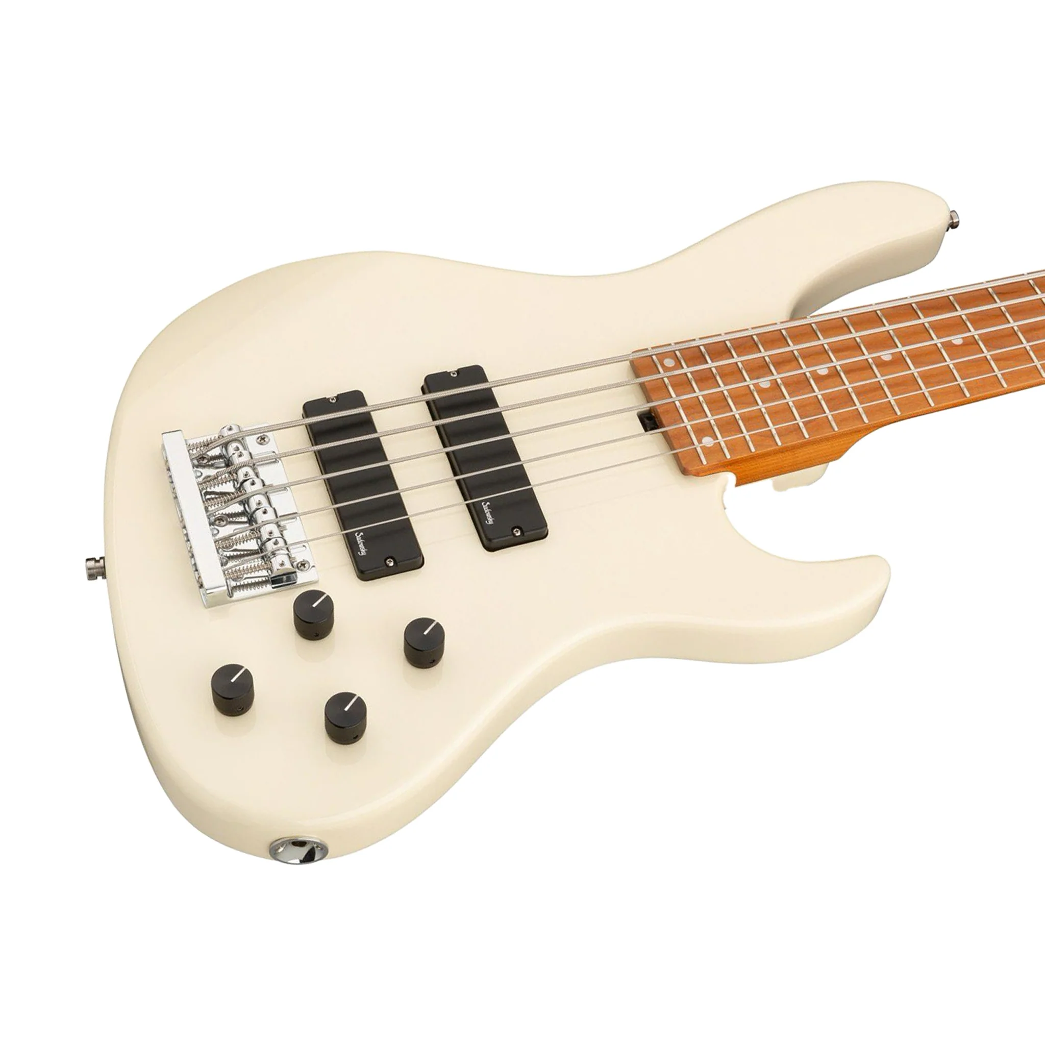 Sadowsky MetroExpress 24-Fret Modern 5-String Bass Guitar, Maple FB, Olympic White - Image 5