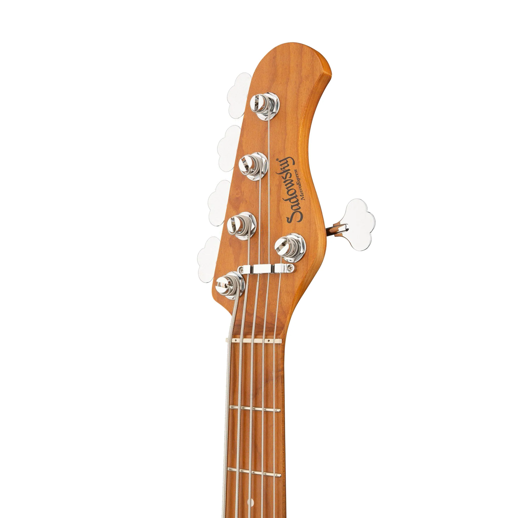 Sadowsky MetroExpress 24-Fret Modern 5-String Bass Guitar, Maple FB, Olympic White - Image 6
