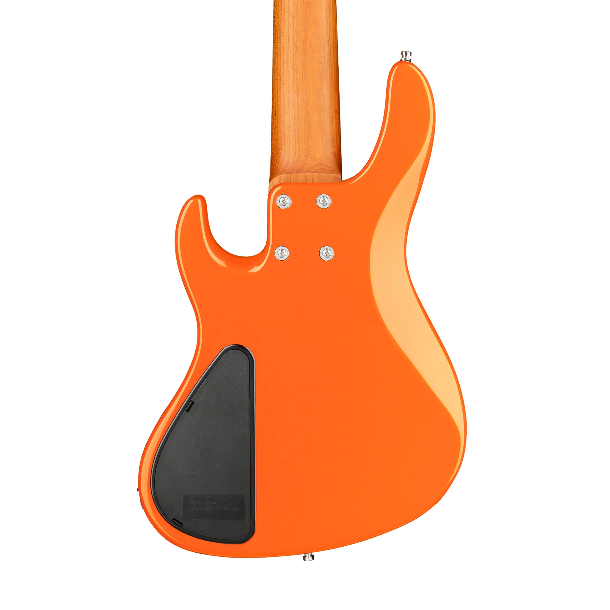 Sadowsky MetroExpress 24-Fret Modern 5-String Bass, Solid Candy Apple Orange Metallic High Polish - Image 4