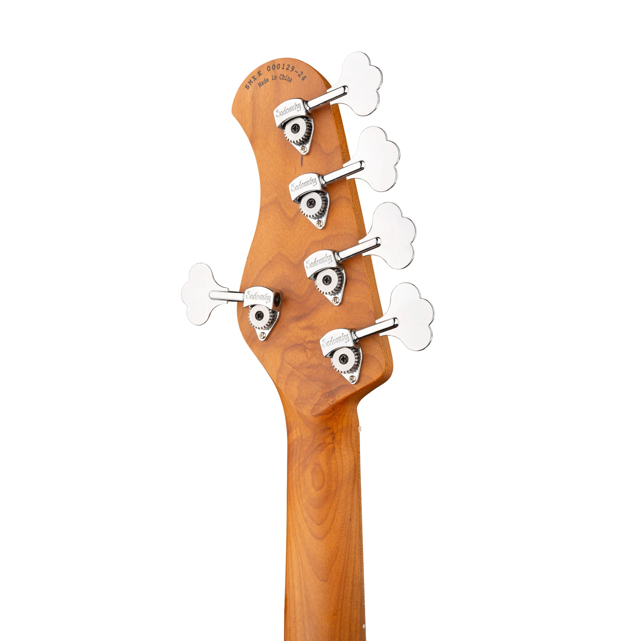 Sadowsky MetroExpress 24-Fret Modern 5-String Bass, Solid Candy Apple Orange Metallic High Polish - Image 7