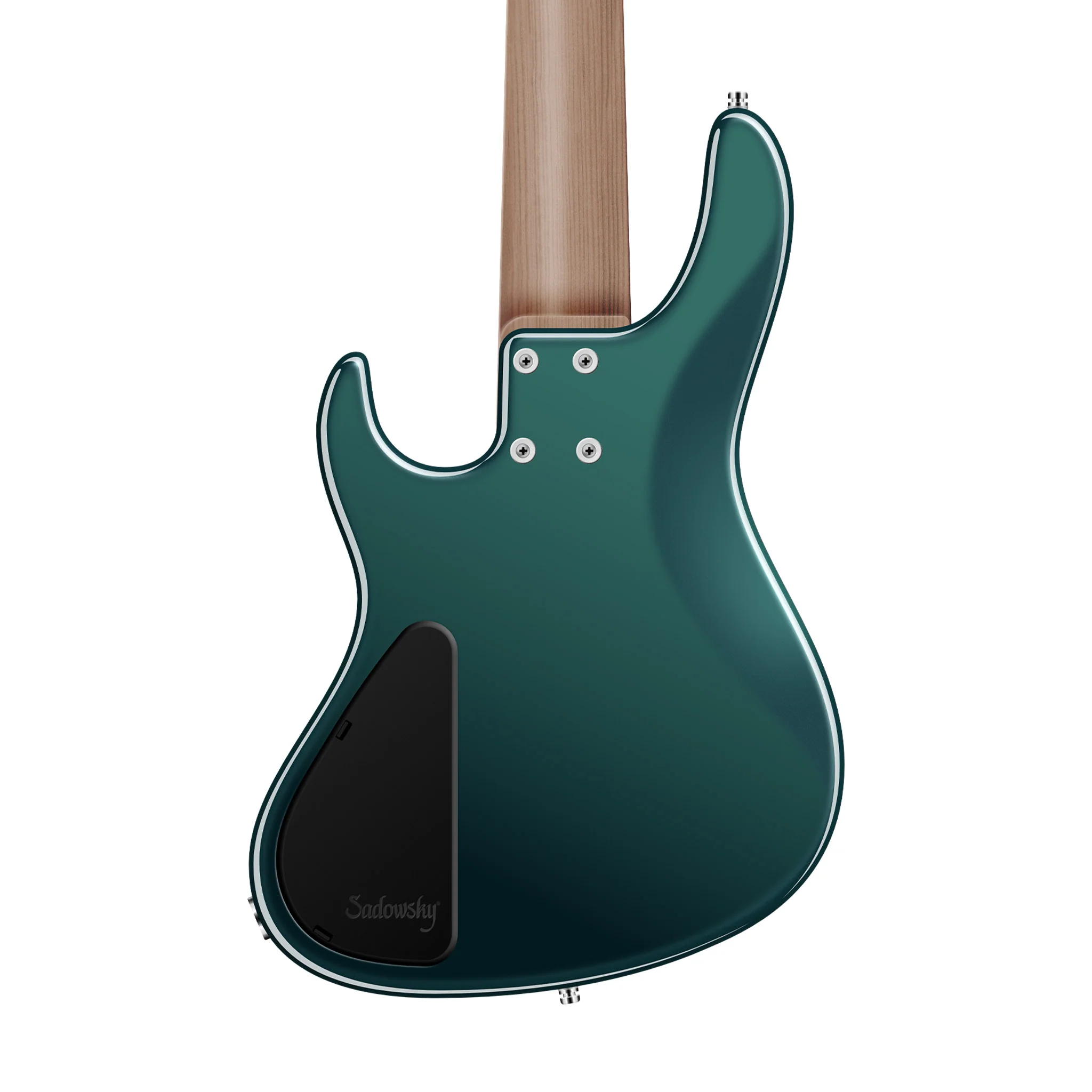 Sadowsky MetroExpress 24-Fret Modern 5-String Bass, Solid Sherwood Green Metallic High Polish - Image 4