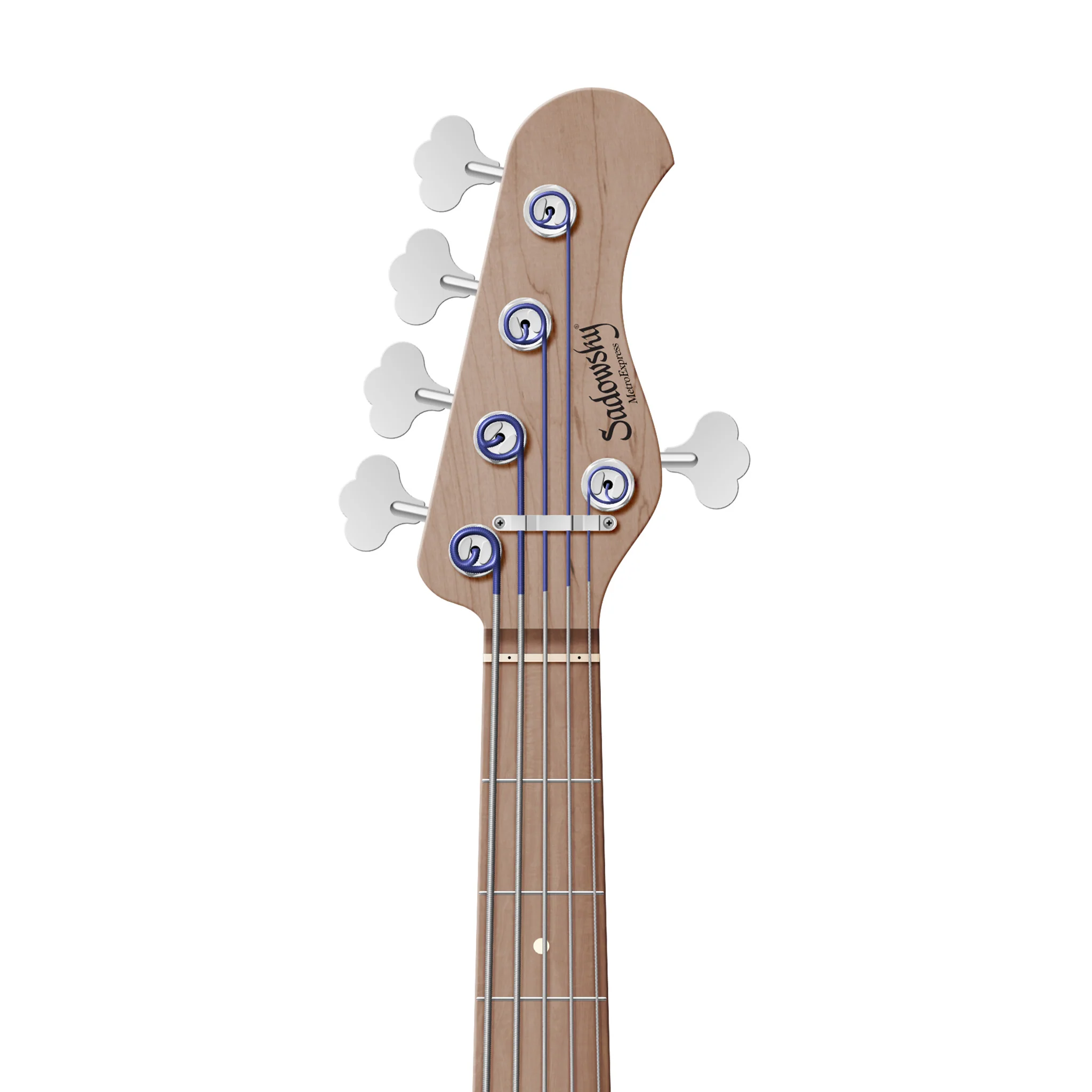 Sadowsky MetroExpress 24-Fret Modern 5-String Bass, Solid Sherwood Green Metallic High Polish - Image 5