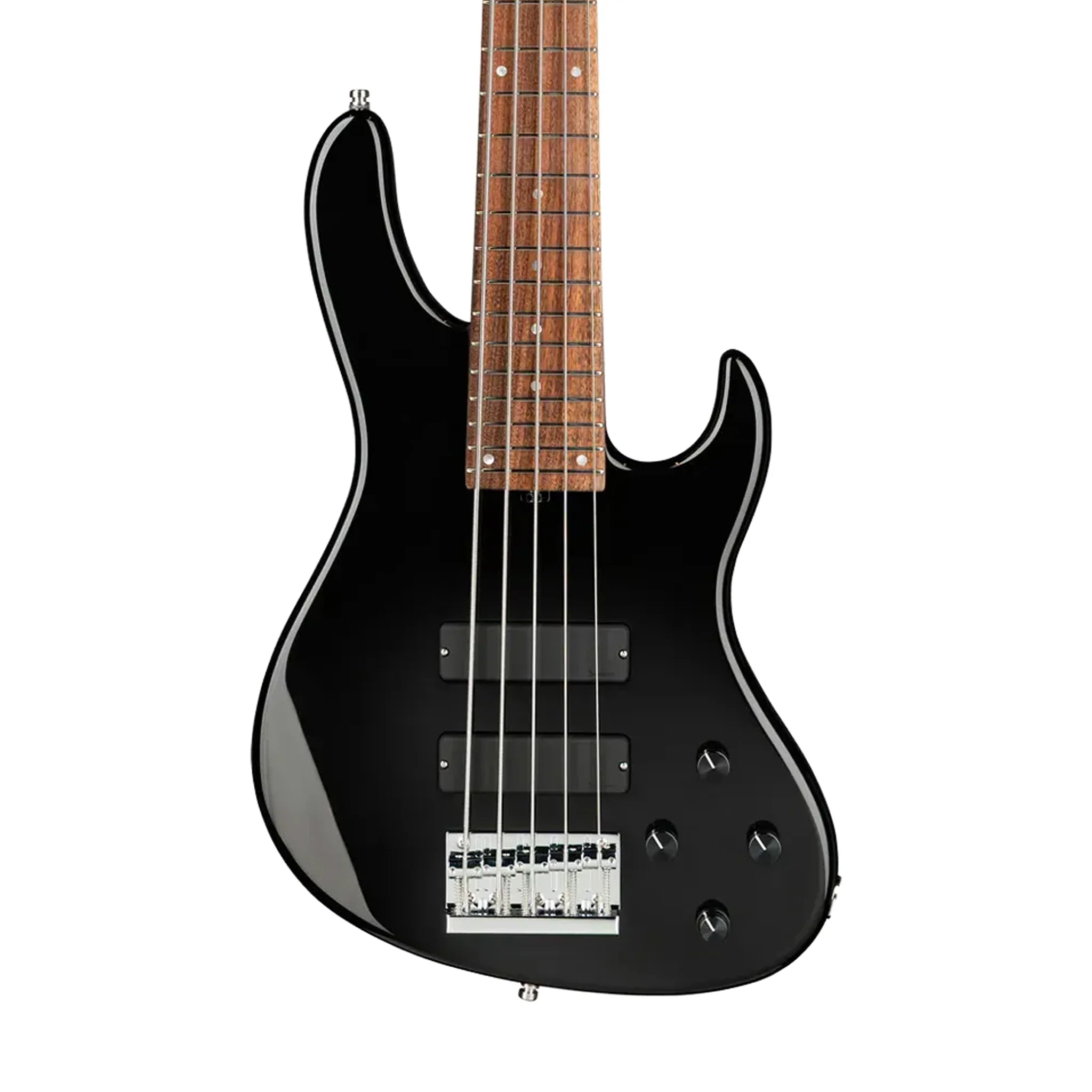 Sadowsky MetroLine 24-Fret Modern 5-String Bass Guitar, Solid Black High Polish - Image 3