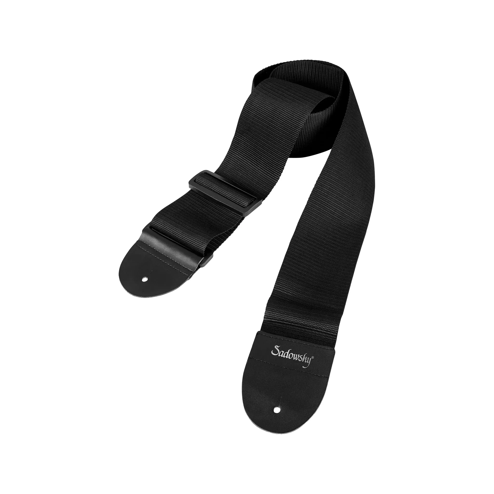 Sadowsky Nylon 80 mm Width Bass Guitar Strap, Black - Image 2