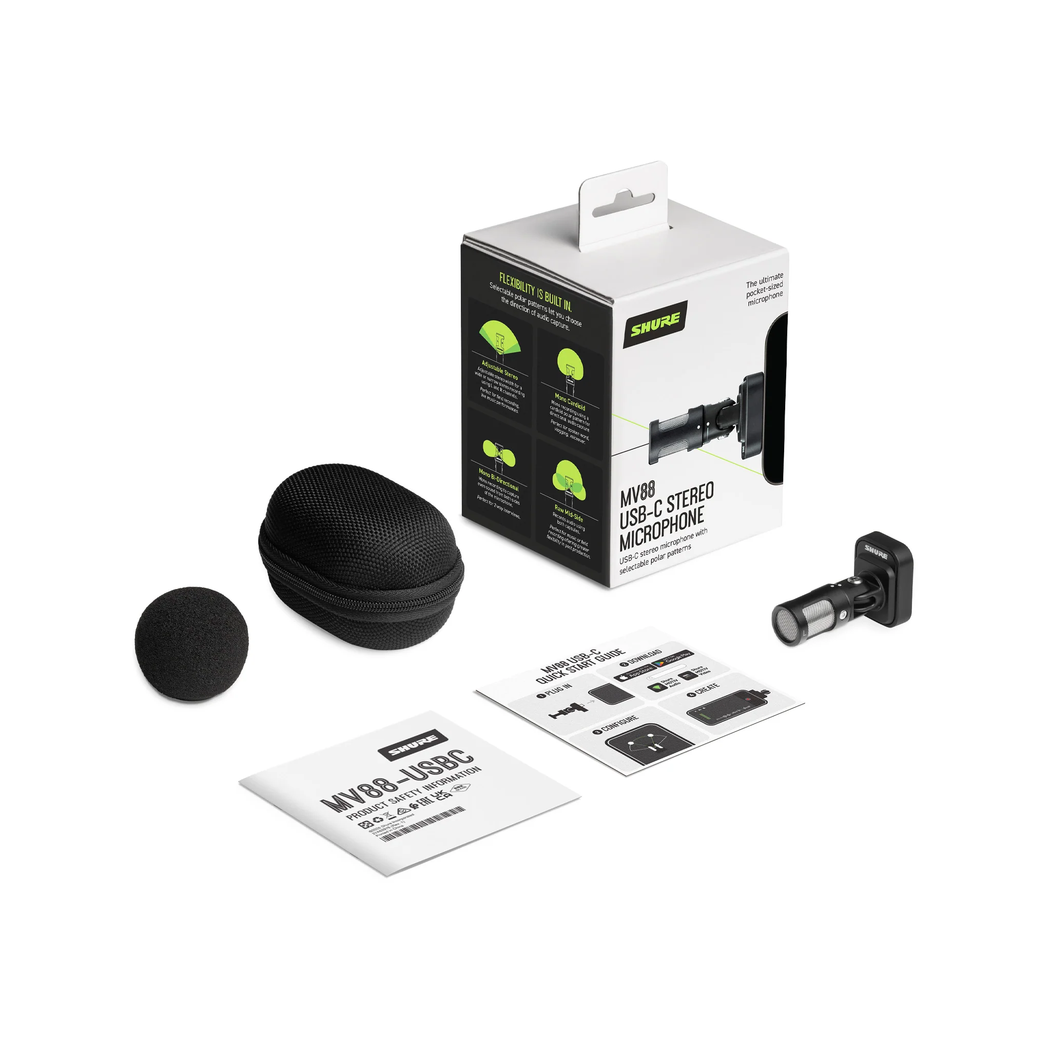 Shure MV88 USB-C Stereo Condenser Microphone - Image 6