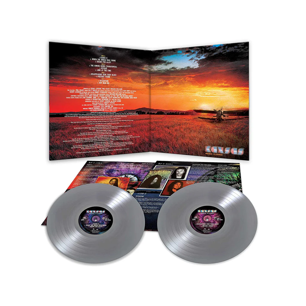 Somewhere To Elsewhere (2022 Silver Vinyl) - Kansas (Vinyl) (AE) - Image 2