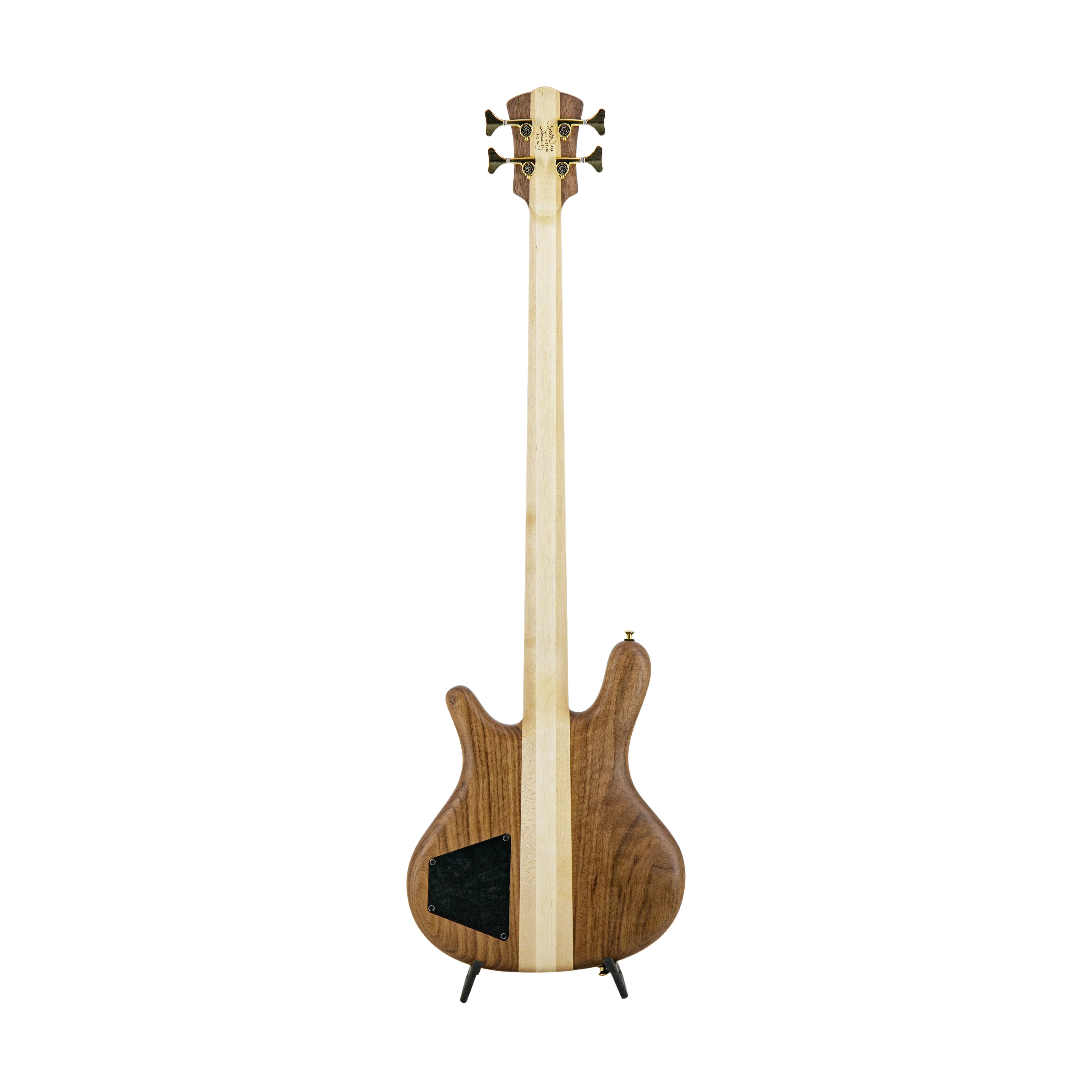 Spector Custom Shop SB-1 50th Anniversary Limited Edition 4-String Bass Guitar, Walnut - Image 2