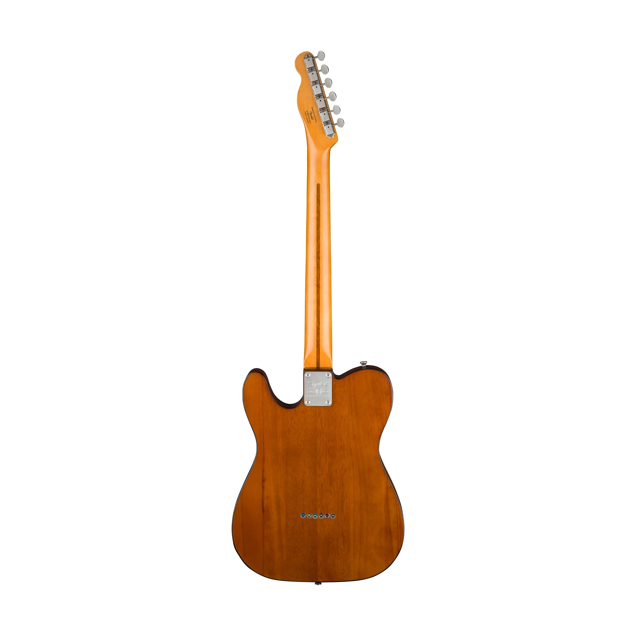 Squier 40th Anniversary Telecaster Vintage Edition Electric Guitar, Maple FB, Satin Mocha - Image 2