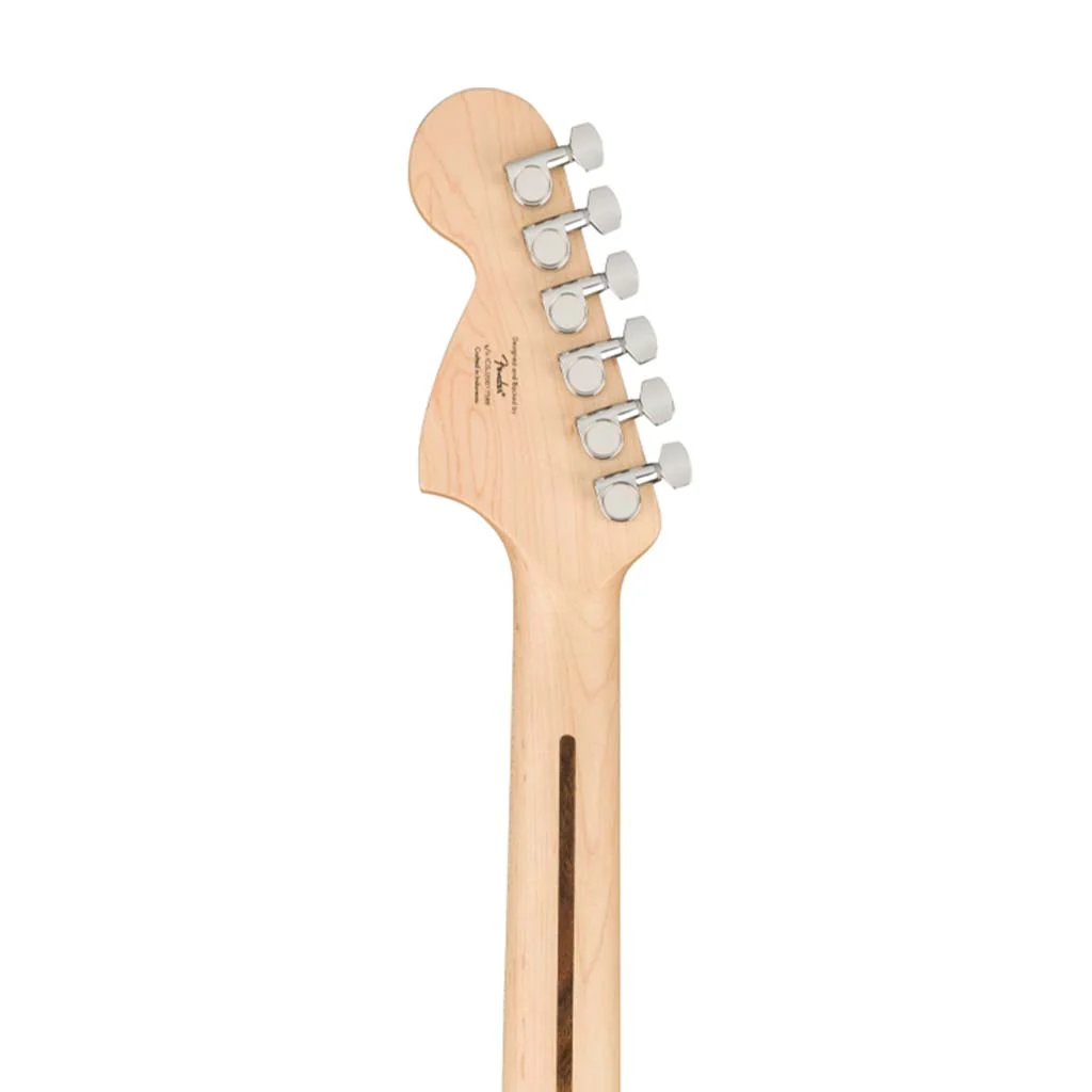 Squier Affinity Series HH Stratocaster Electric Guitar, Laurel FB, Burgundy Mist - Image 7