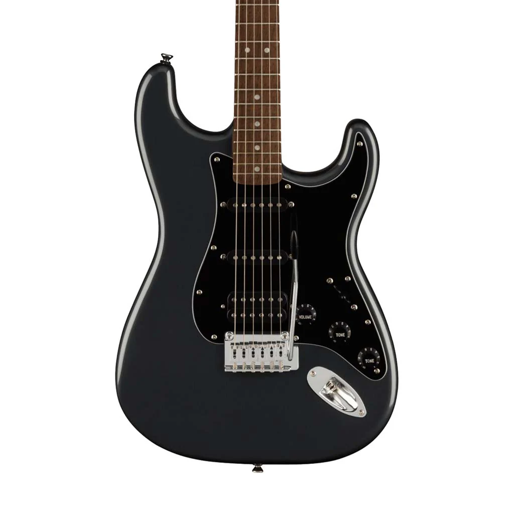 Squier Affinity Series HSS Stratocaster Guitar Pack, Laurel FB, Charcoal Frost Metallic, 230V, EU - Image 5