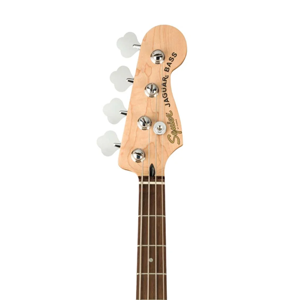 Squier Affinity Series Jag Bass Guitar, Laurel FB, Charcoal Frost Metallic - Image 6