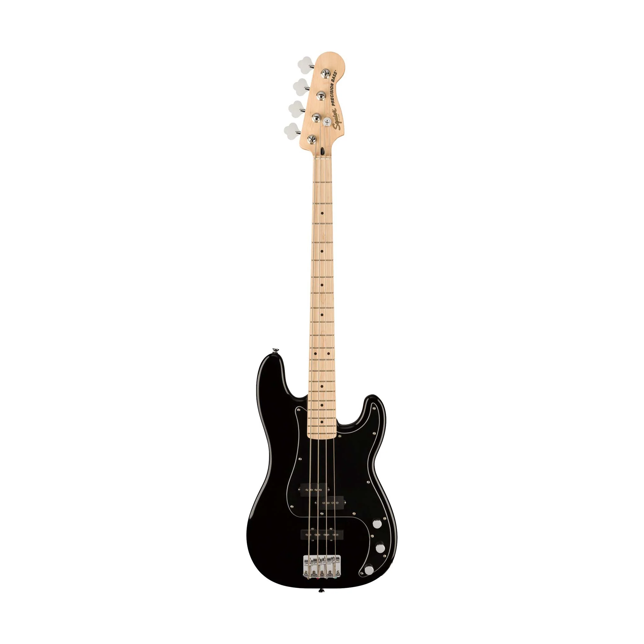 Squier Affinity Series PJ Bass Guitar Pack, Maple FB, Black, 230V, EU - Image 3