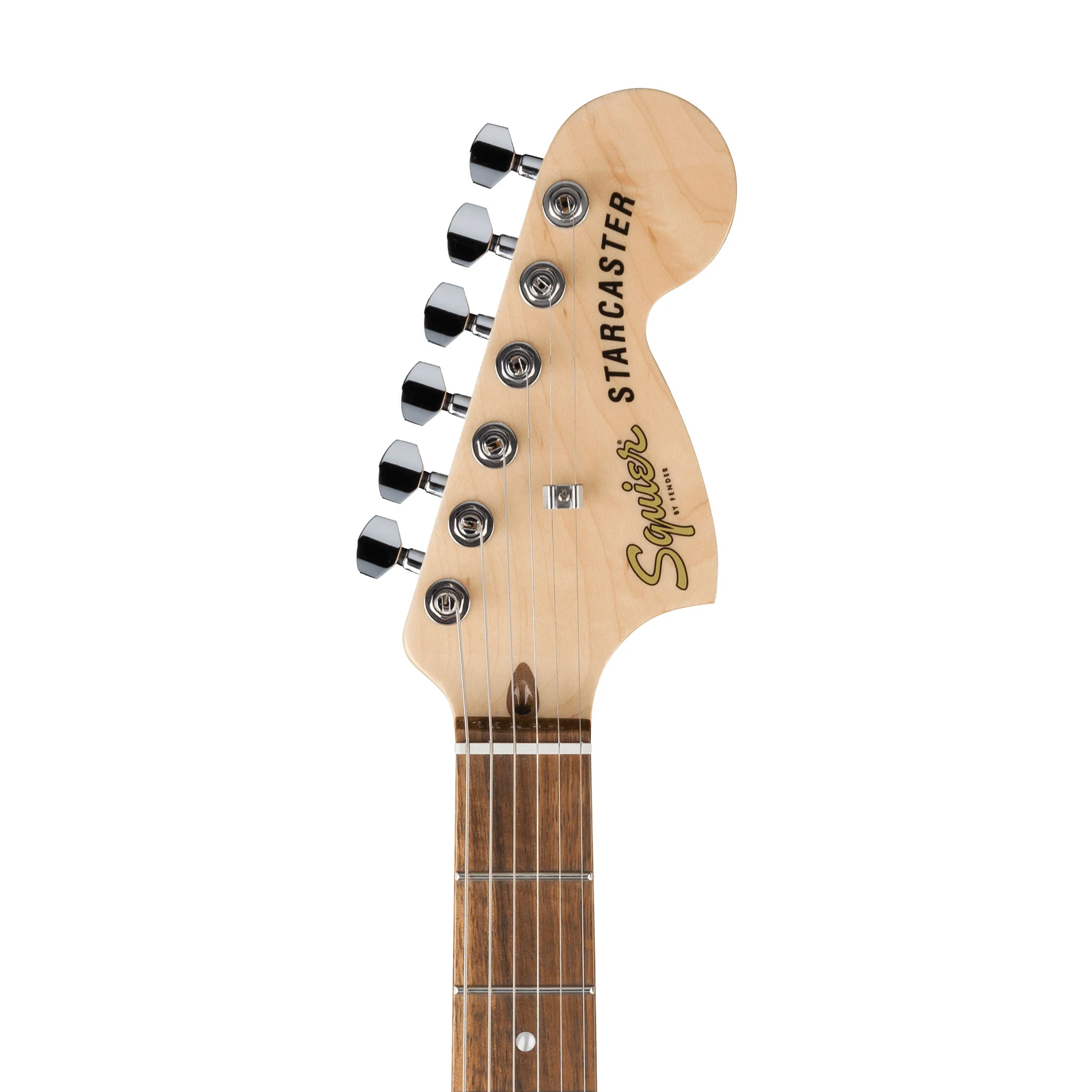 Squier Affinity Series Starcaster Deluxe Electric Guitar, Laurel FB, Lake Placid Blue - Image 5